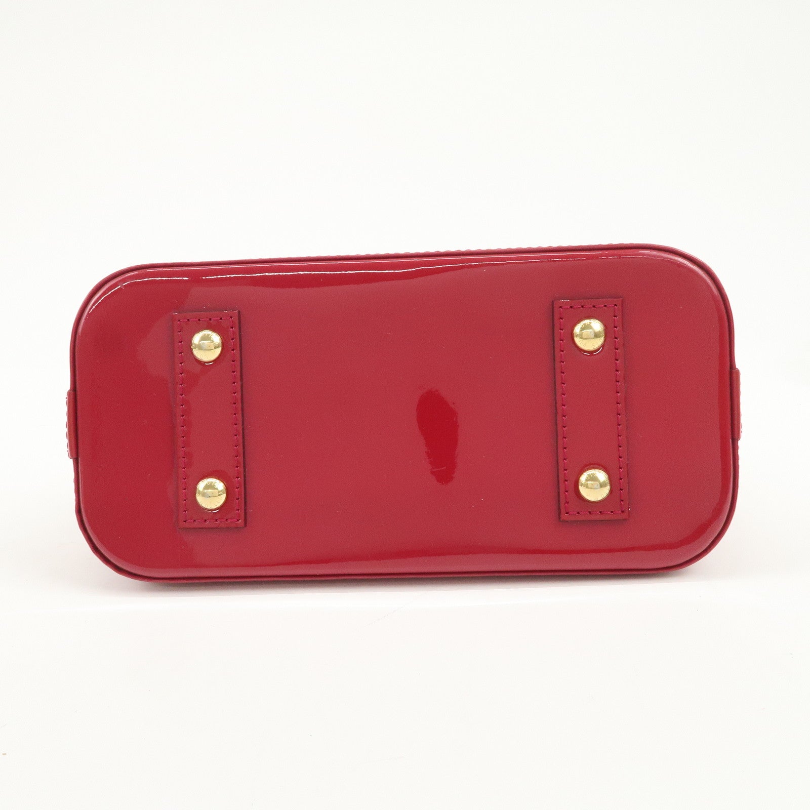 Louis Vuitton Monogram Vernis Alma BB 2Way Bag Rose Indien M91771
