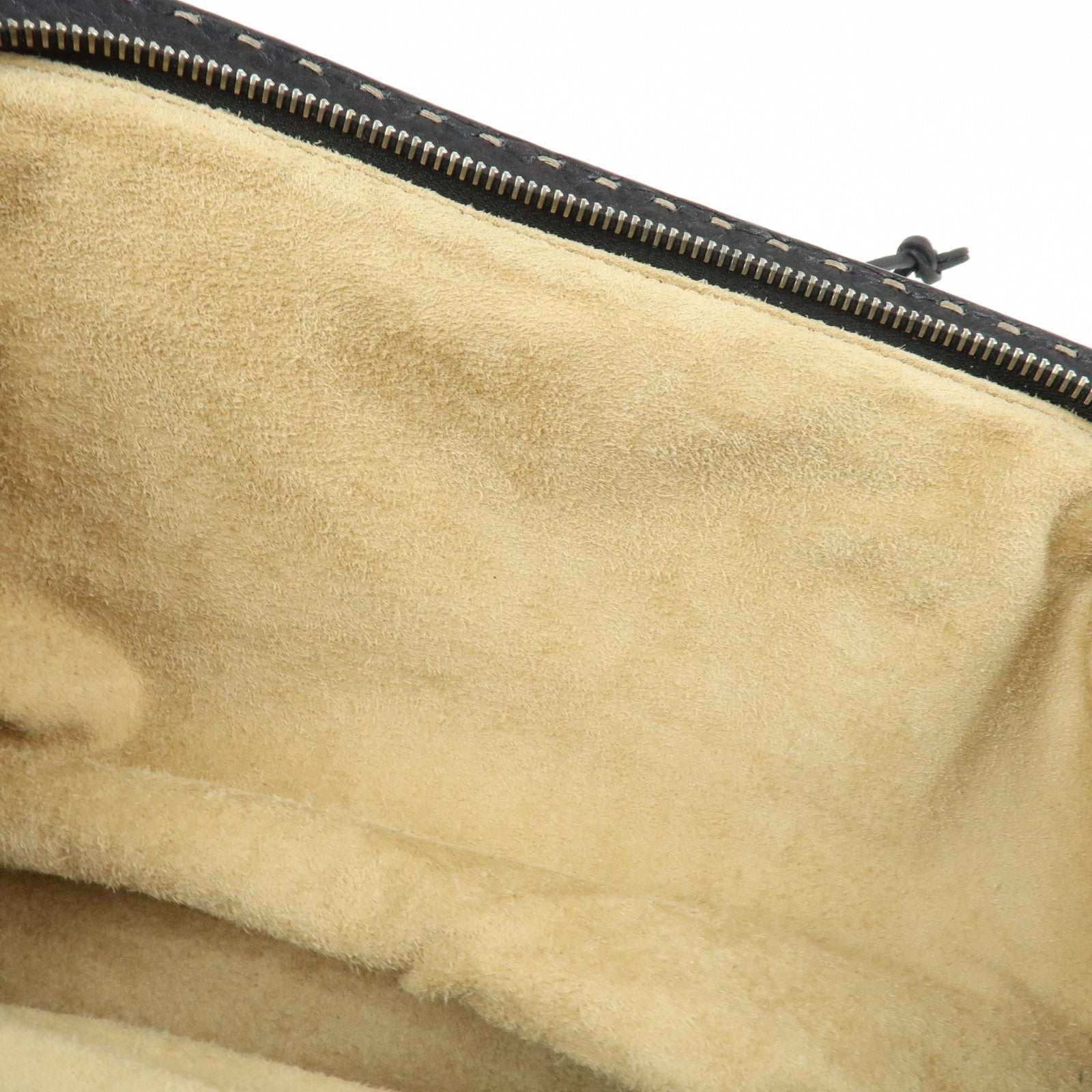 FENDI Seleria Doctor's Bag Hand Bag Black 8BN075