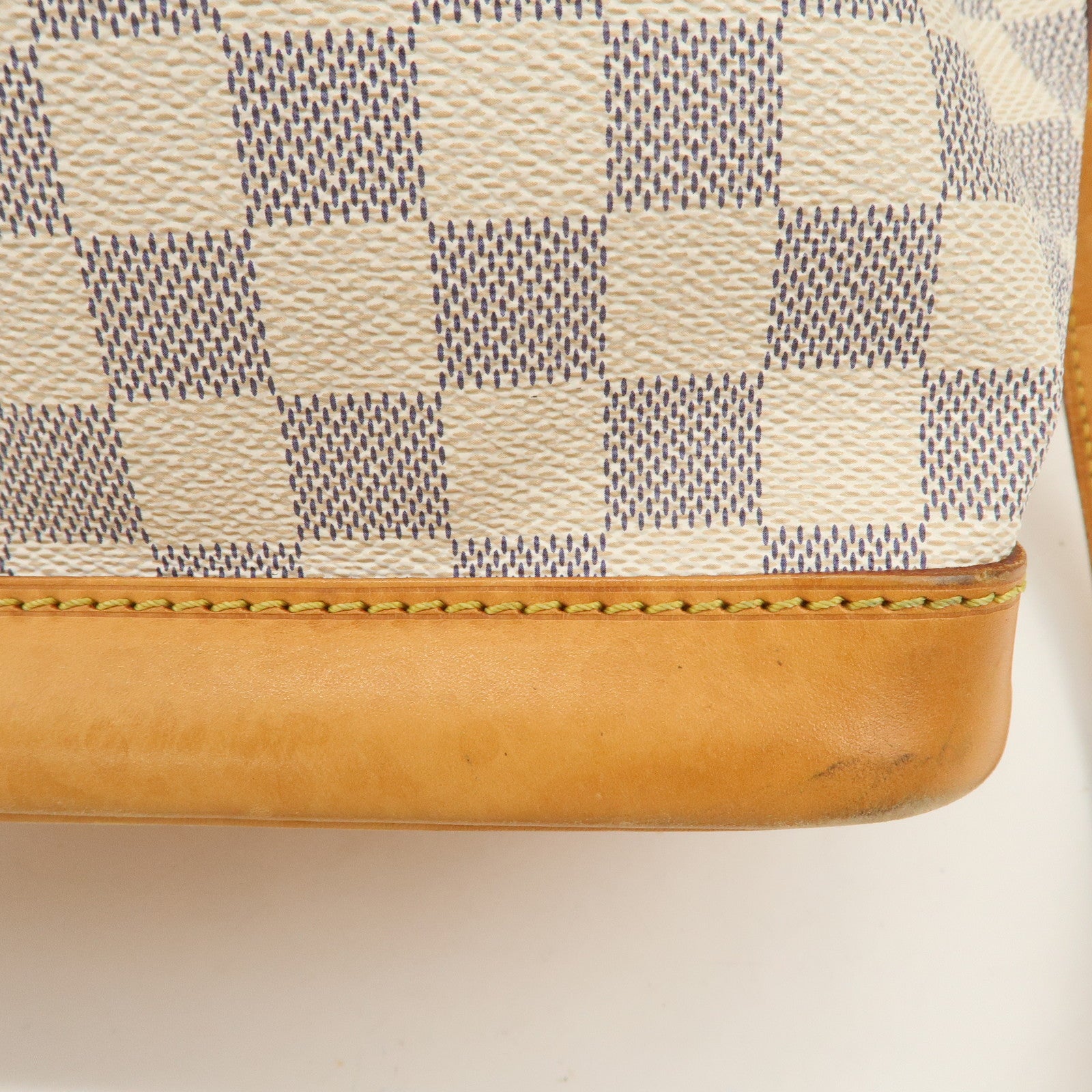 Louis Vuitton Damier Azur Canvas Leather Noe BB Shoulder Bag N41220
