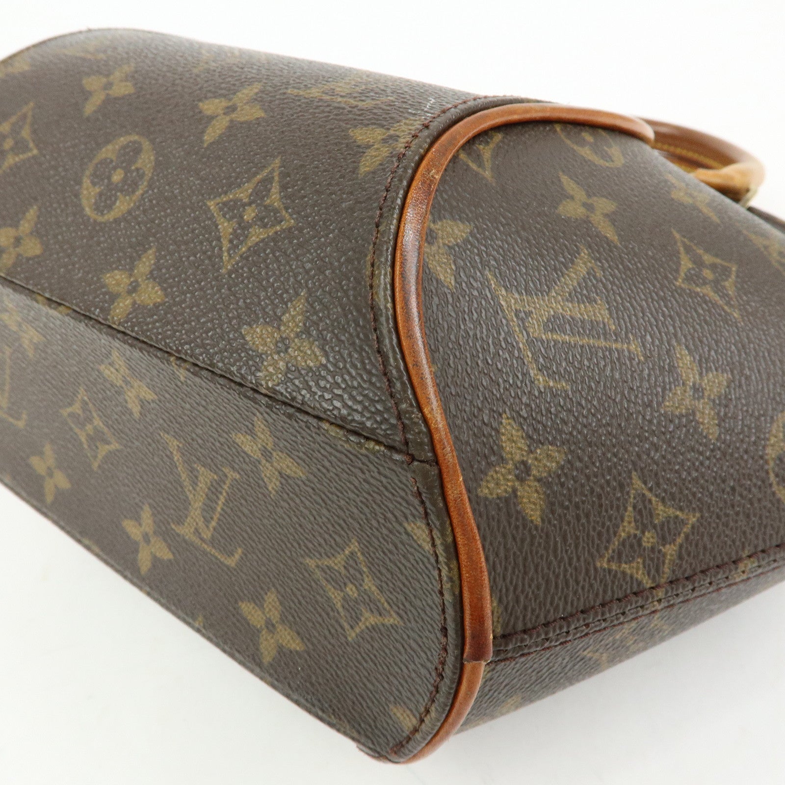 Louis Vuitton Monogram Ellipse PM Hand Bag Brown M51127