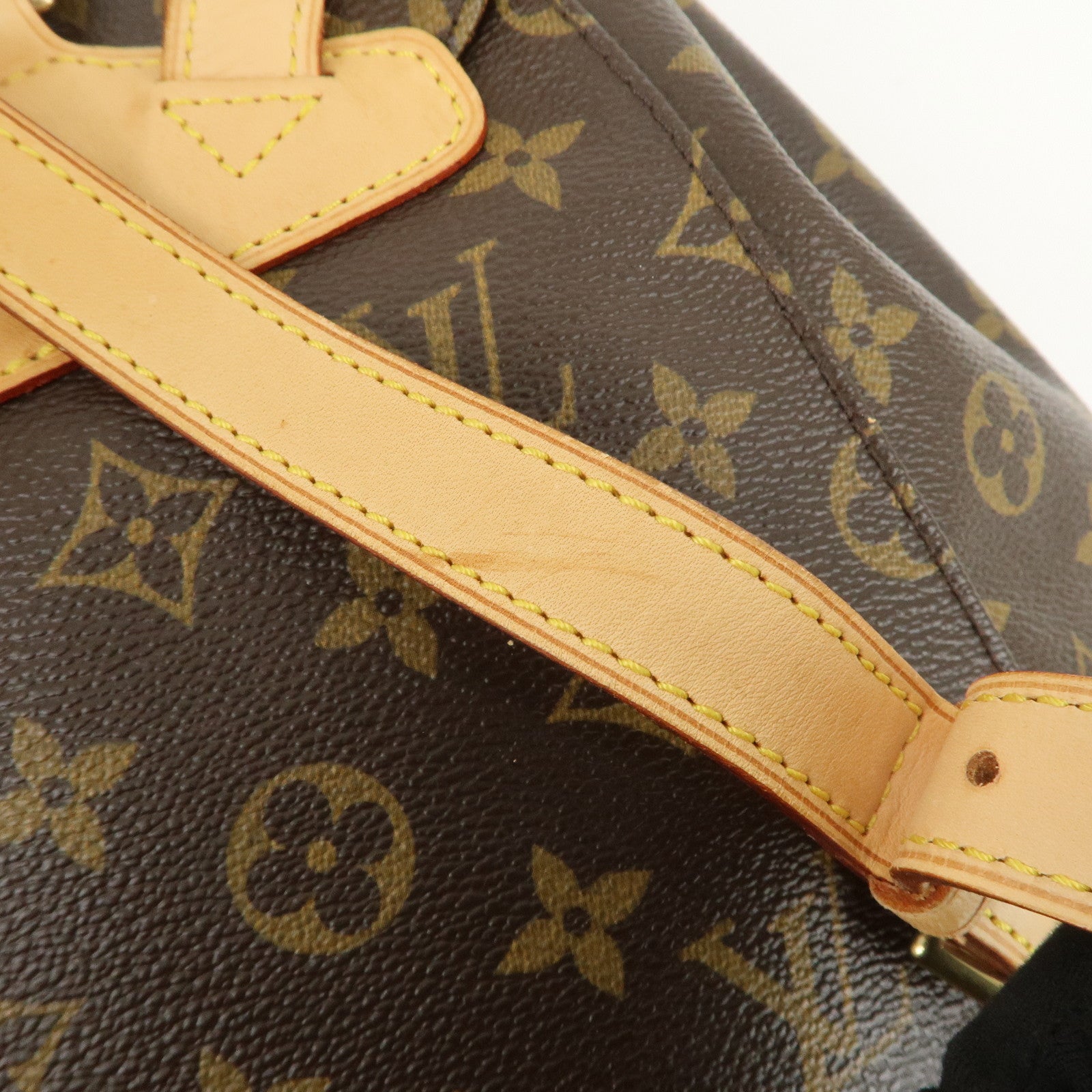 Louis Vuitton Monogram Canvas Montsouris MM Backpack Brown M51136