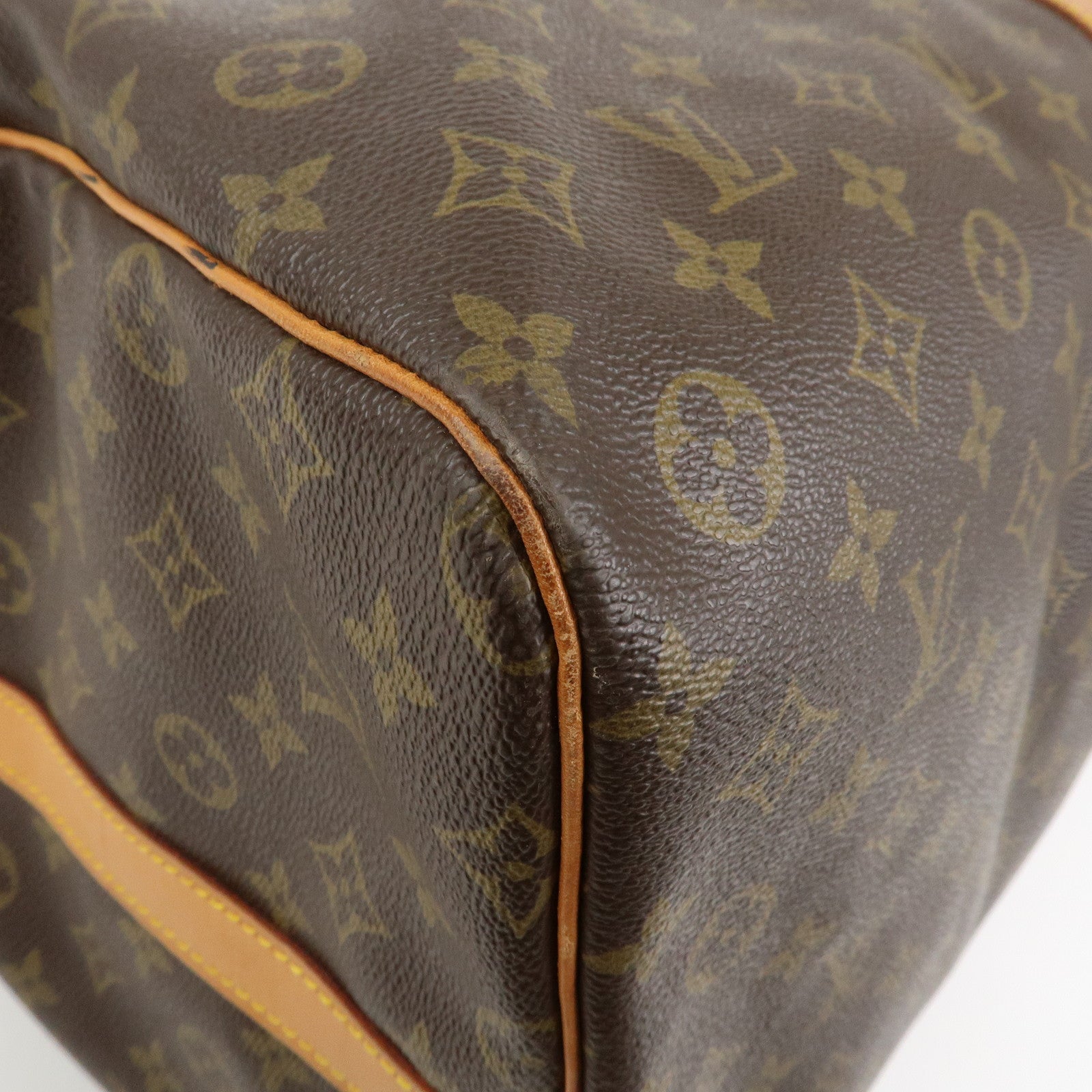 Louis Vuitton Monogram Keep All Bandouliere 60 Boston Bag M41412