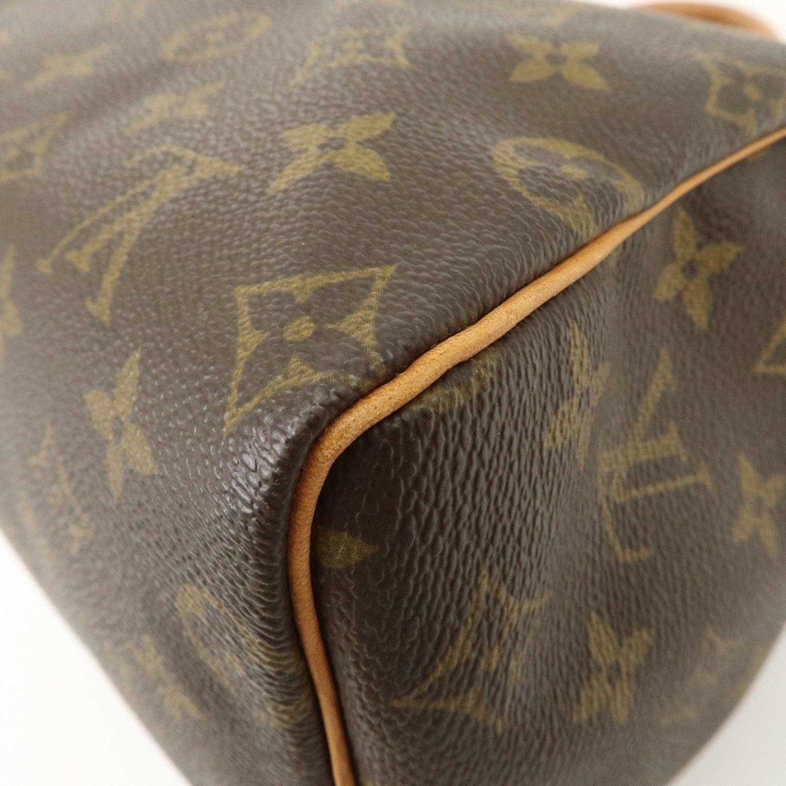 Louis Vuitton Monogram Speedy 25 Boston Bag Hand Bag Brown M41528