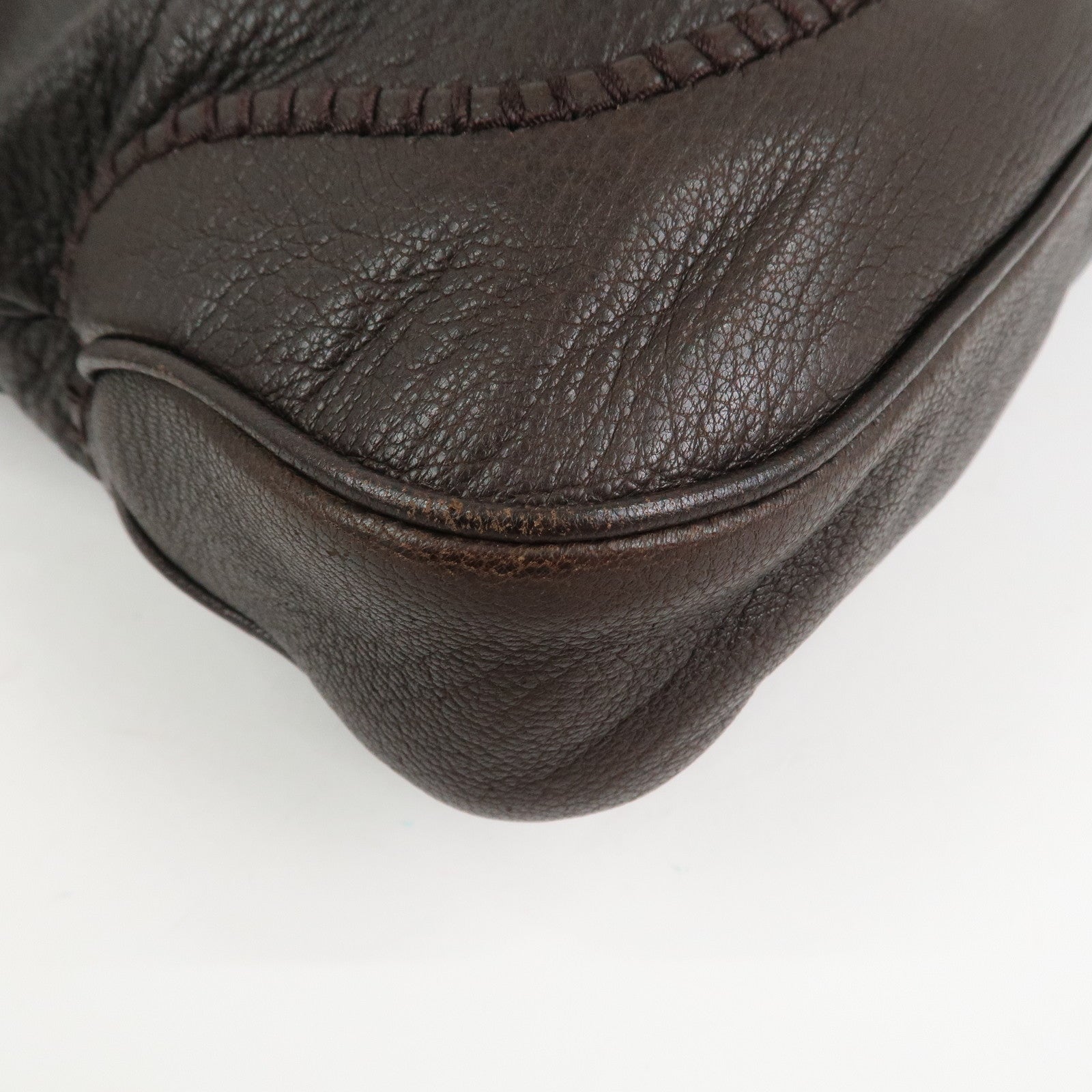 GUCCI New Jackie Leather 2Way Shoulder Bag Tassel Charm 219725