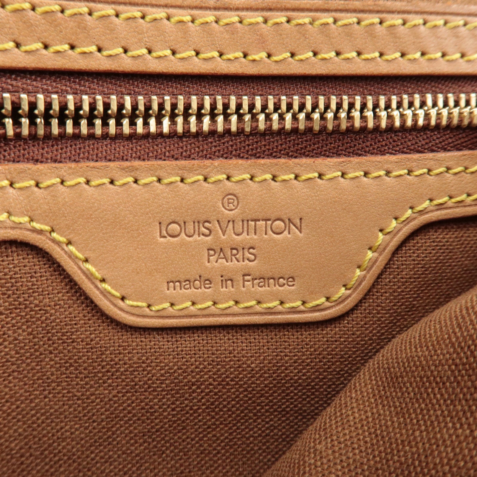 Louis Vuitton Monogram Mini Looping Shoulder Bag Brown M51147 Used