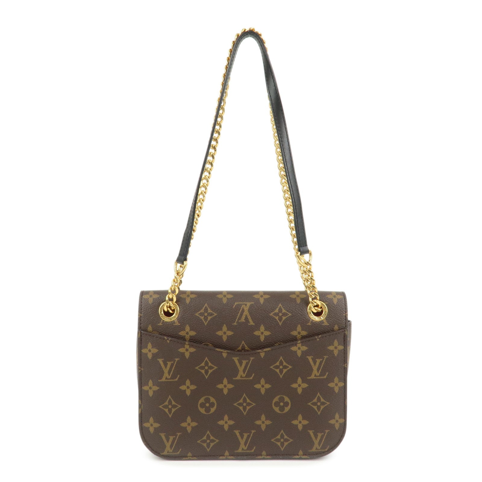 Louis Vuitton Monogram Passy Crossbody Chain Shoulder Bag M45592