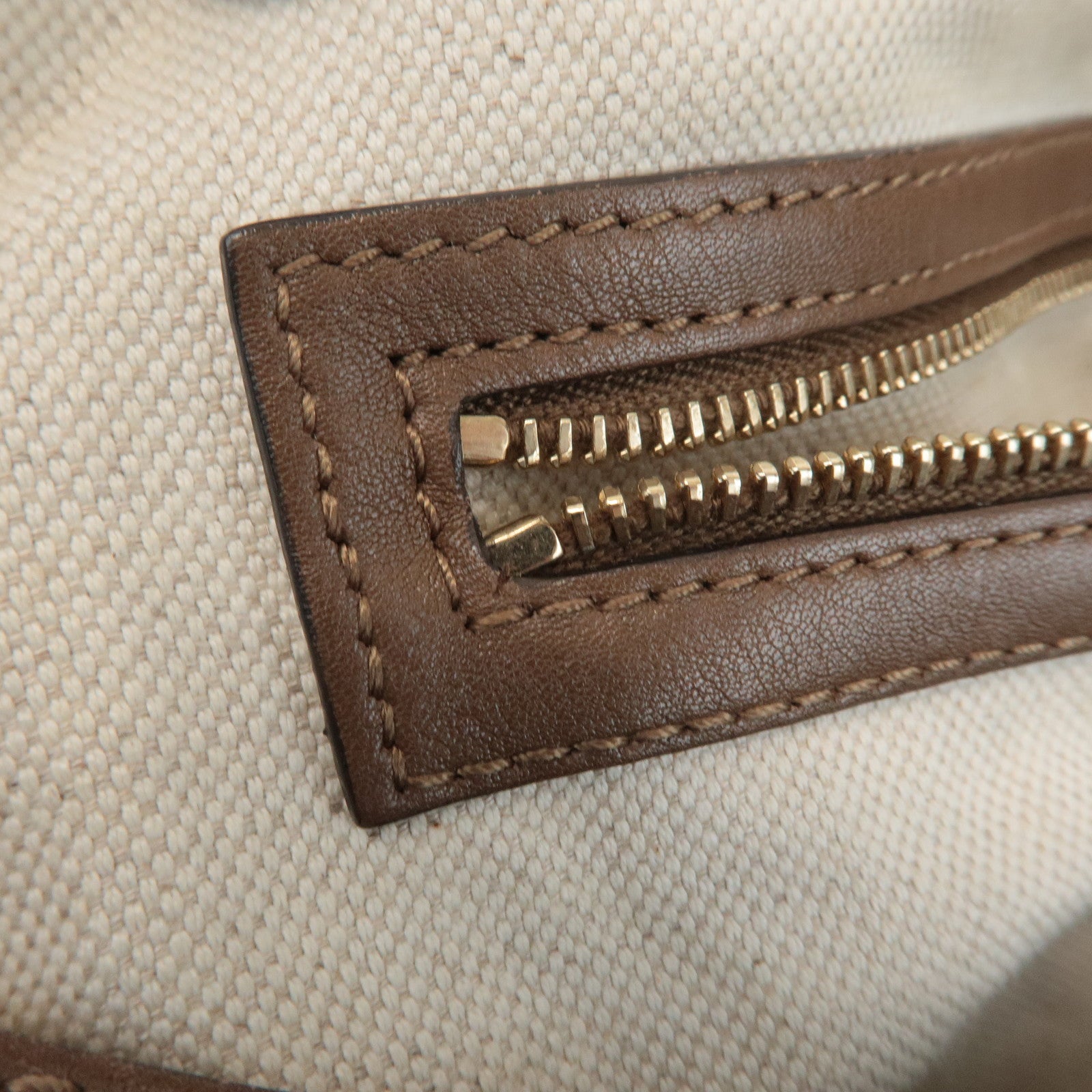 GUCCI GG Supreme Shoulder Bag Hand Bag Beige Brown 309618 Used