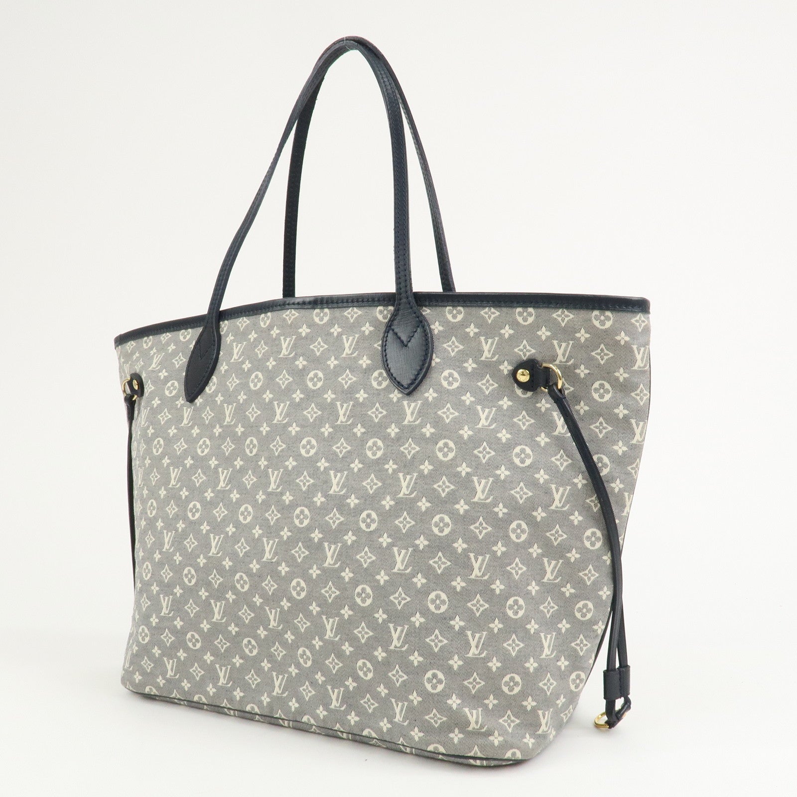 Louis Vuitton Monogram Idylle Neverfull MM Tote Bag Encre M40514