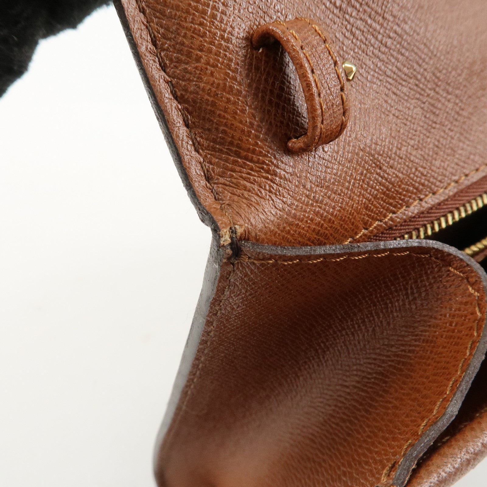 Louis Vuitton Monogram Bordeaux Shoulder Bag Hand Bag M51798 Used