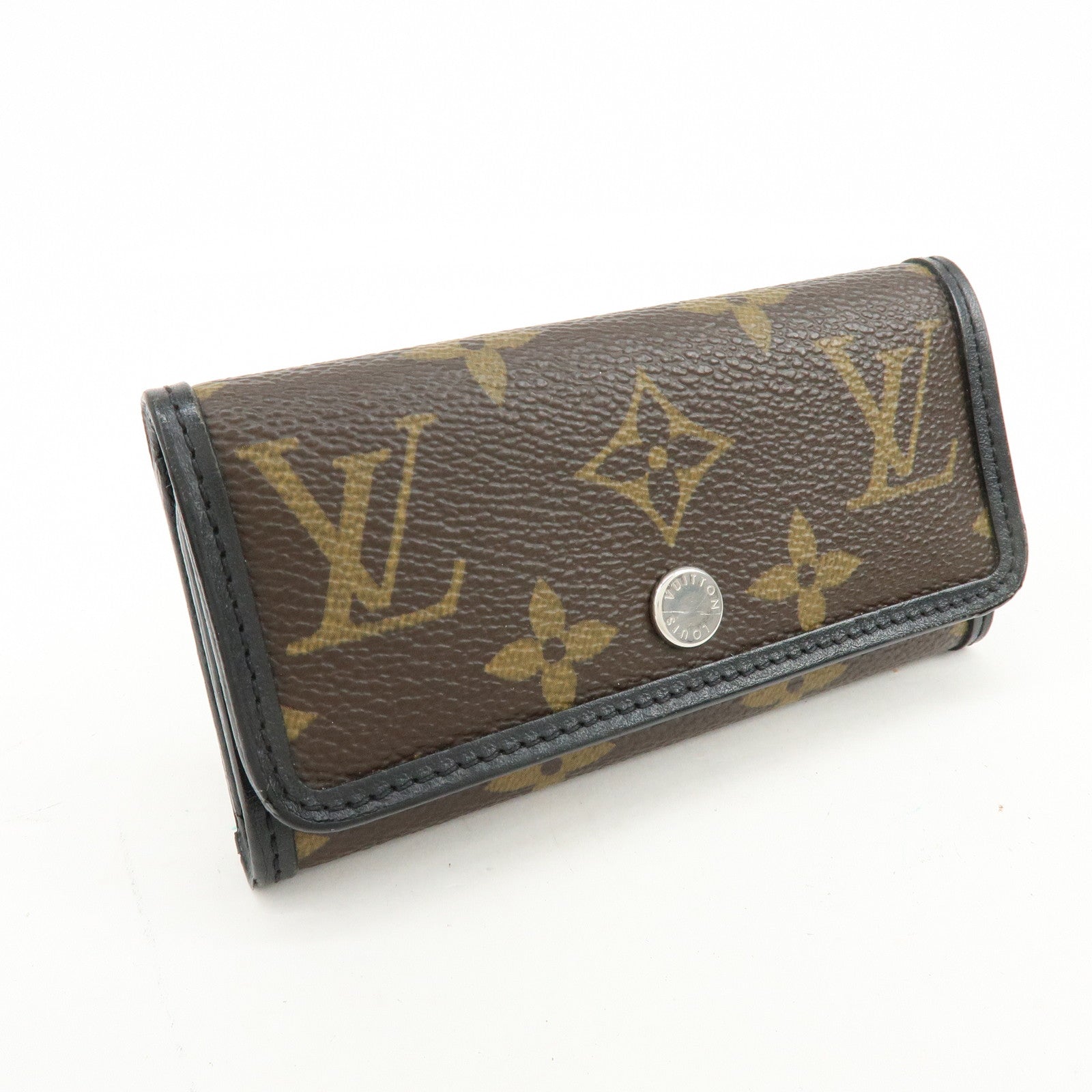 Louis Vuitton Monogram Canvas Maccasar Multicles 6 Key Case M60165