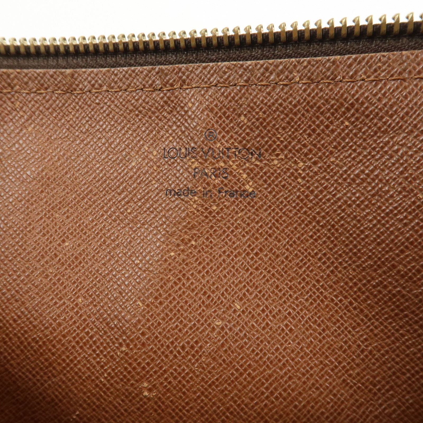 Louis Vuitton Monogram Papillon 30 Hand Bag Brown M51385