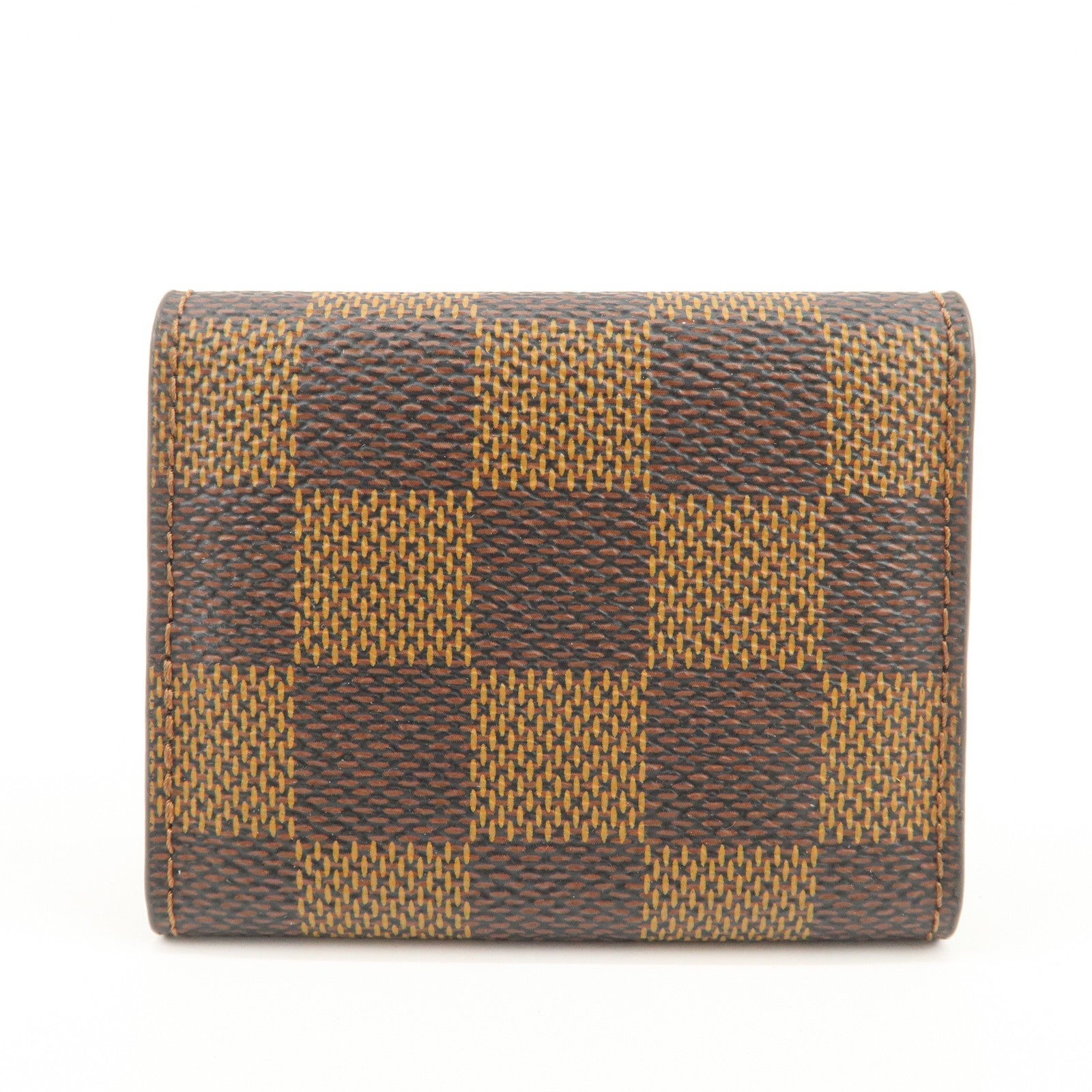 Louis Vuitton Damier Cufflinks Case Damier Ebene M64681