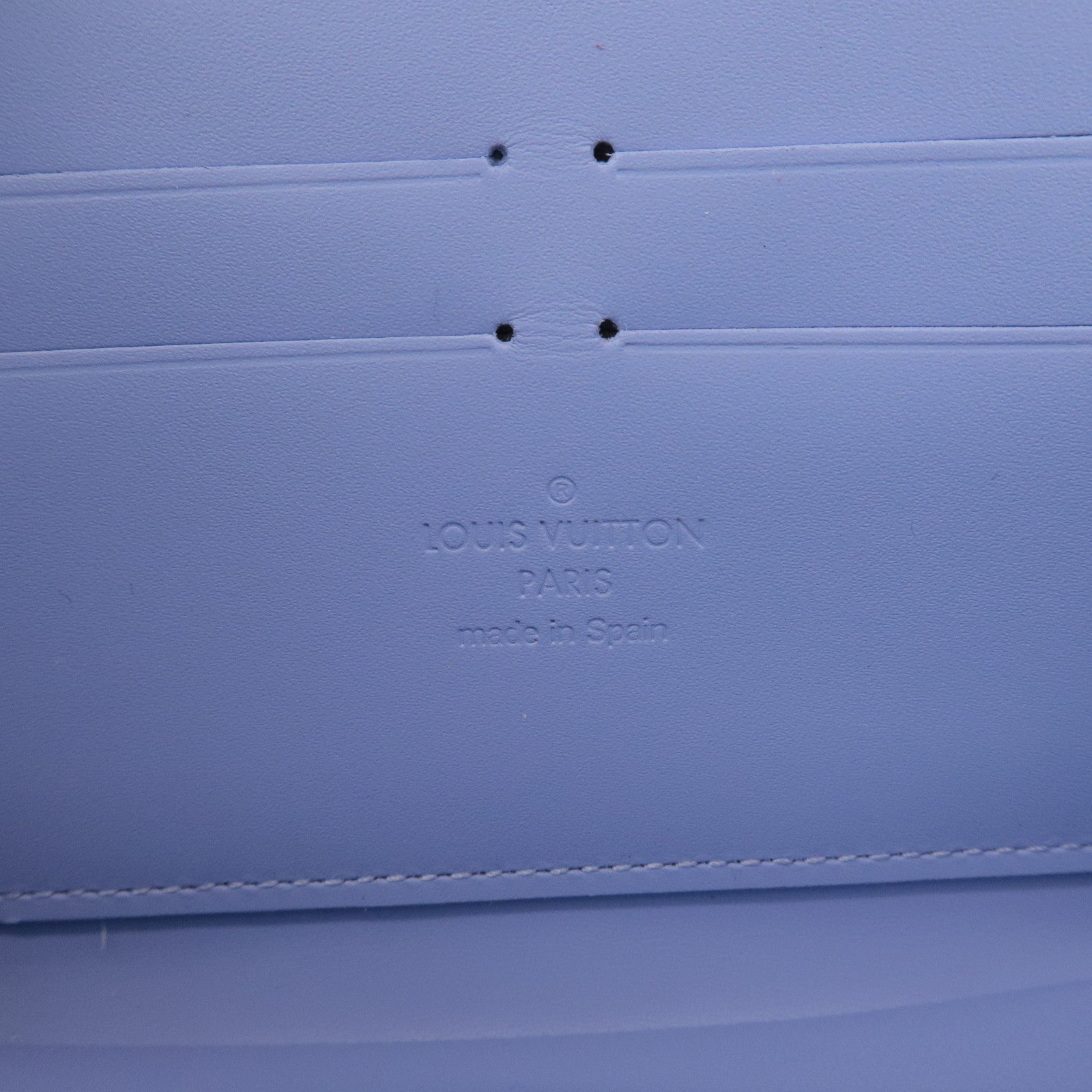 Louis Vuitton Monogram Vernis Round Zippy Wallet Lilas M90141