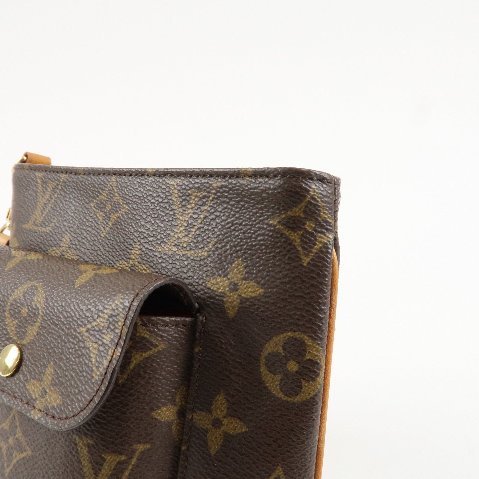Louis Vuitton Monogram Partition Pouch Clutch Bag M51901 Used
