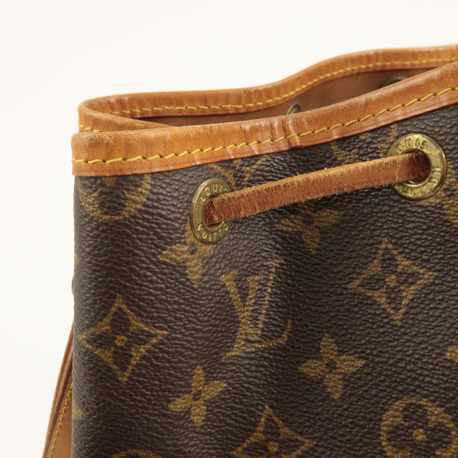 Louis Vuitton Monogram Noe Shoulder Bag Hand Bag Brown M42224