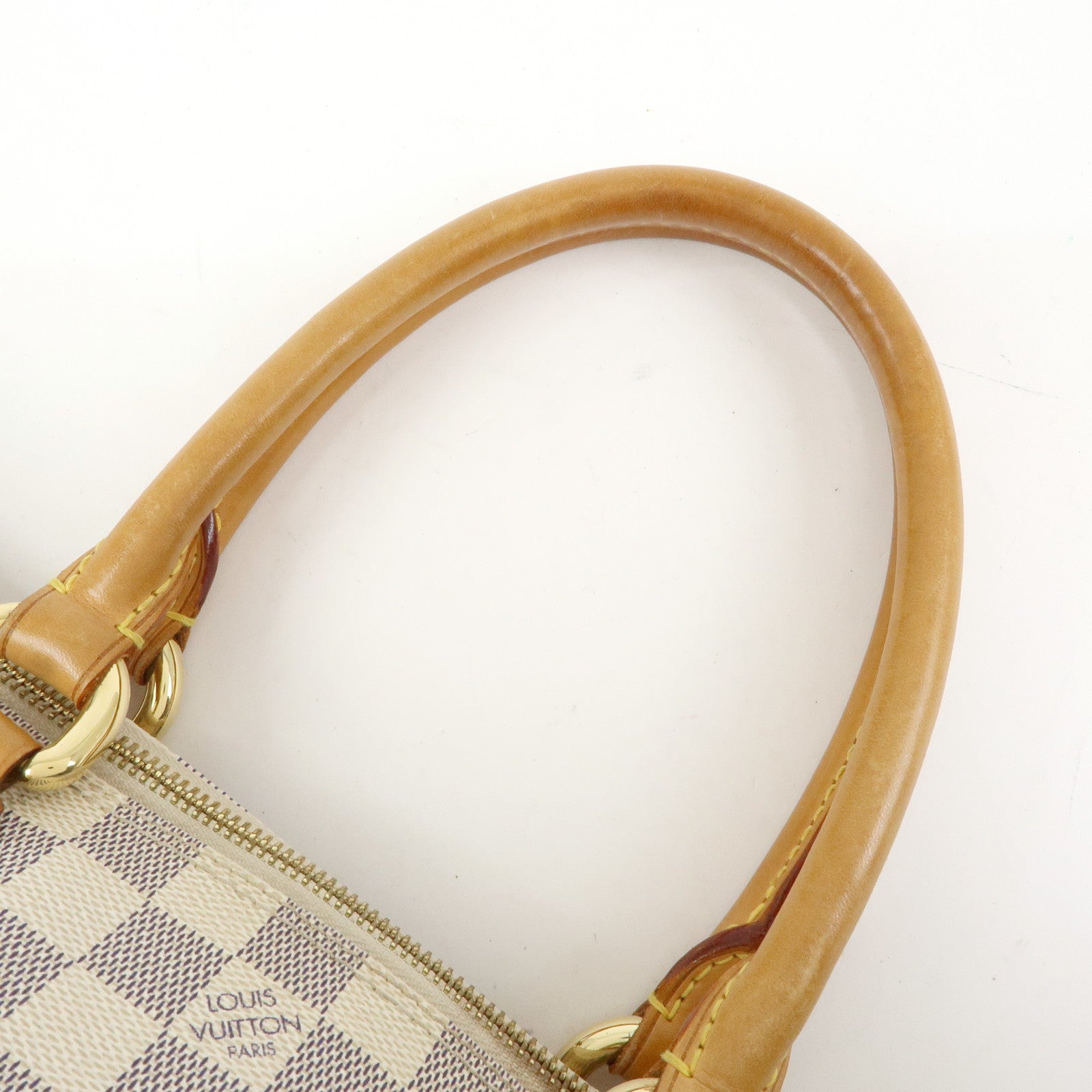 Louis Vuitton Damier Azur Saleya PM Tote Bag Hand Bag N51186