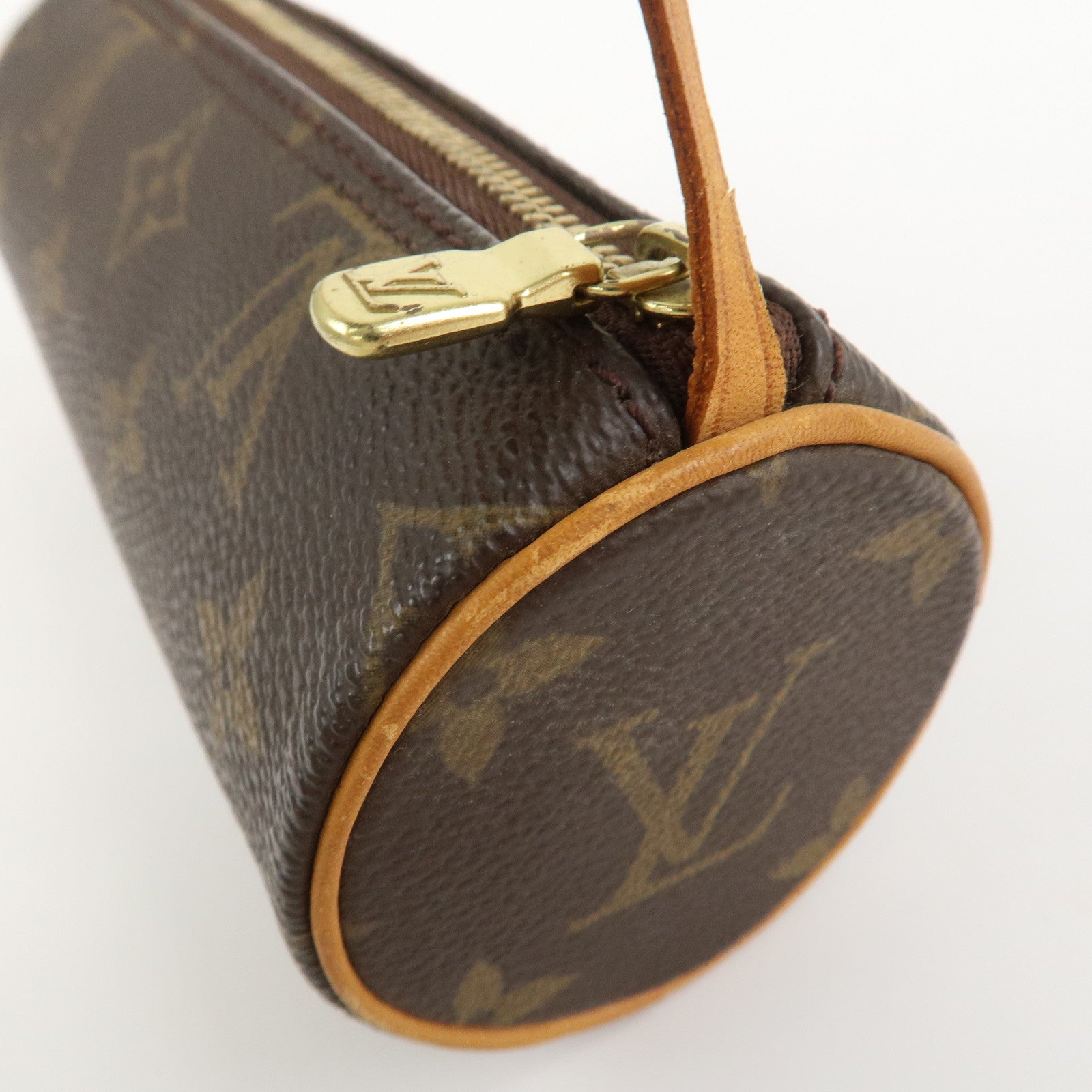 Louis Vuitton Monogram Mini Pouch for Papillon Bag Brown