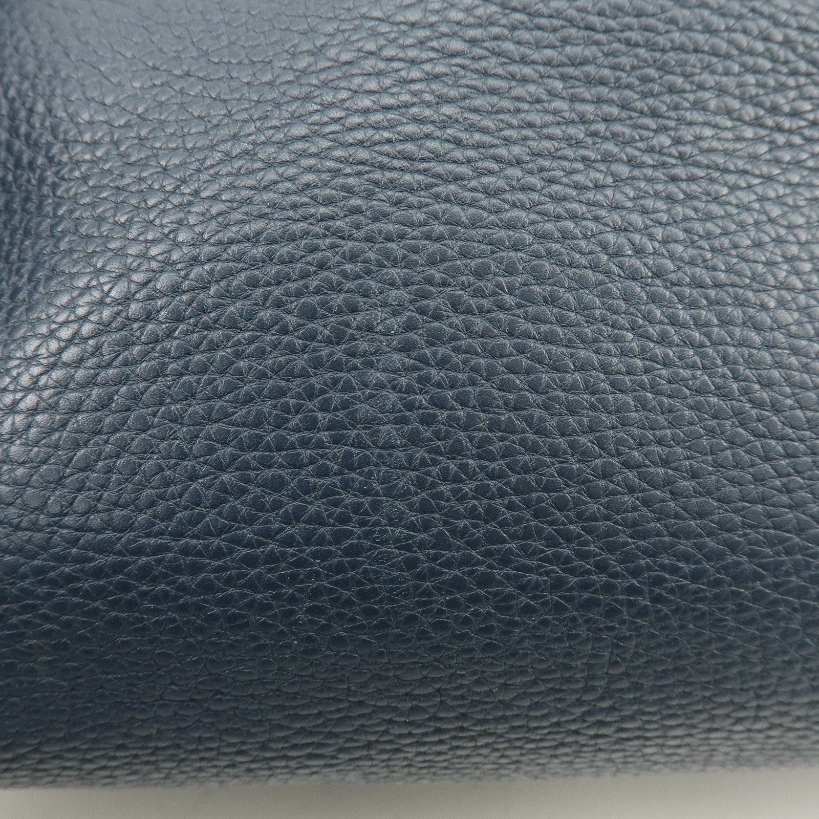 GUCCI Bamboo Leather 2Way Bag Tote Bag Shoulder Bag Blue 336032
