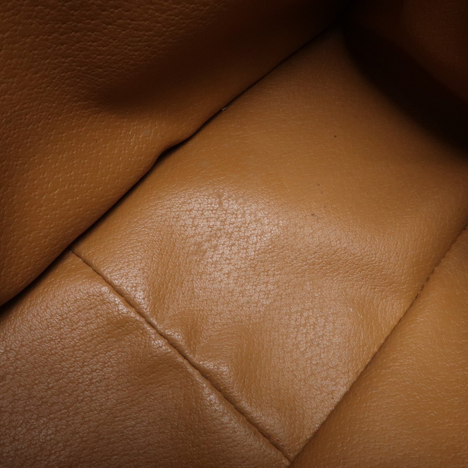 CELINE  Macadam PVC Leather Shoulder Bag Tote Bag Brown