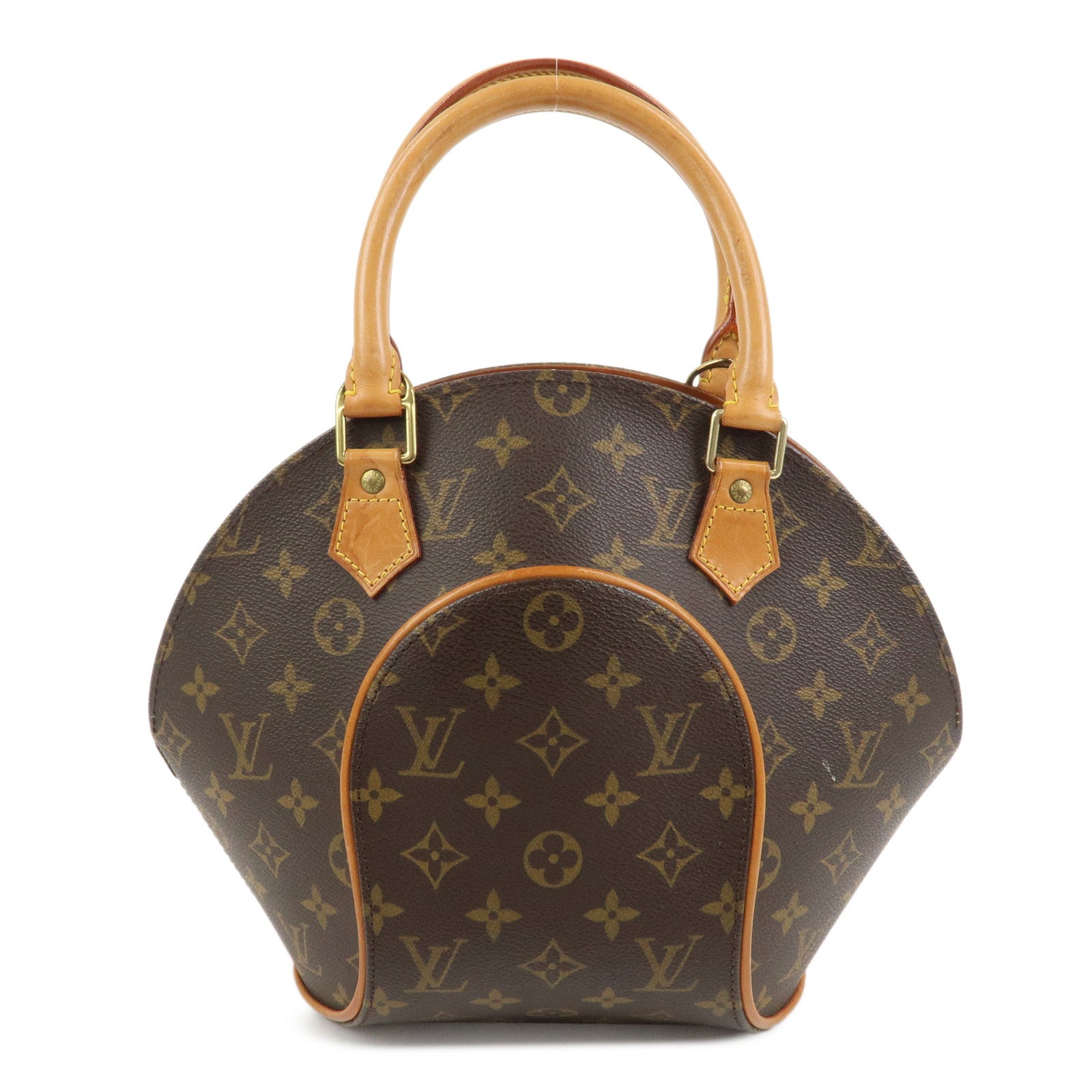 Louis Vuitton Monogram Ellipse PM Hand Bag Brown M51127