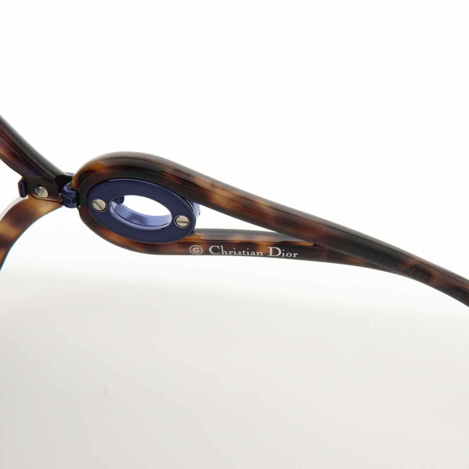 Christian Dior Plastic Sunglasses 62□15 120 Brown NB7HD