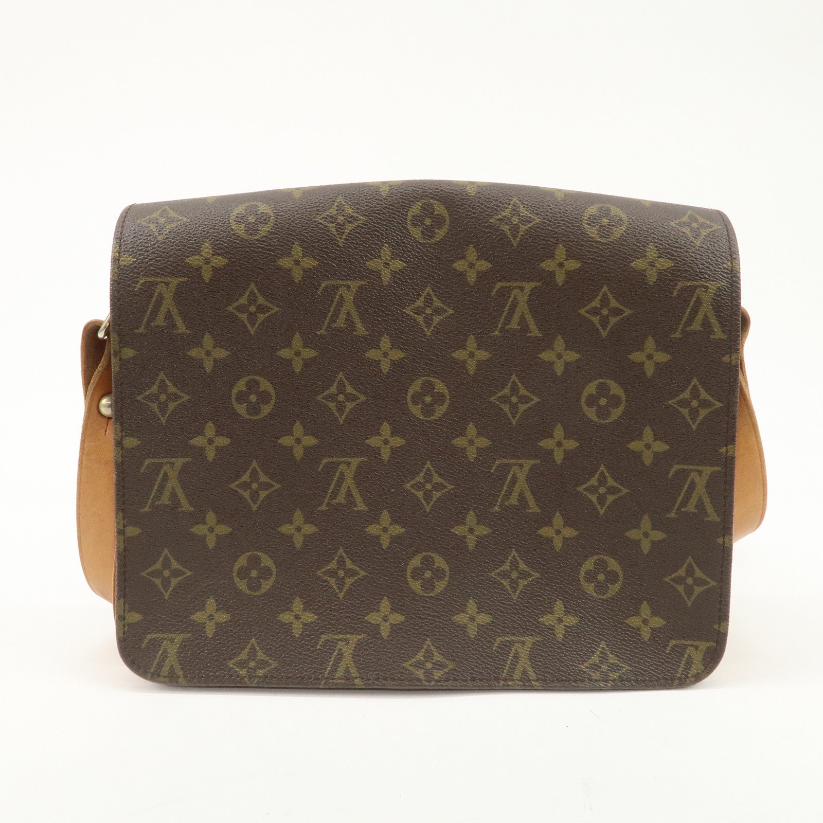 Louis Vuitton Monogram Cartouchiere 26 Shoulder Bag M51252