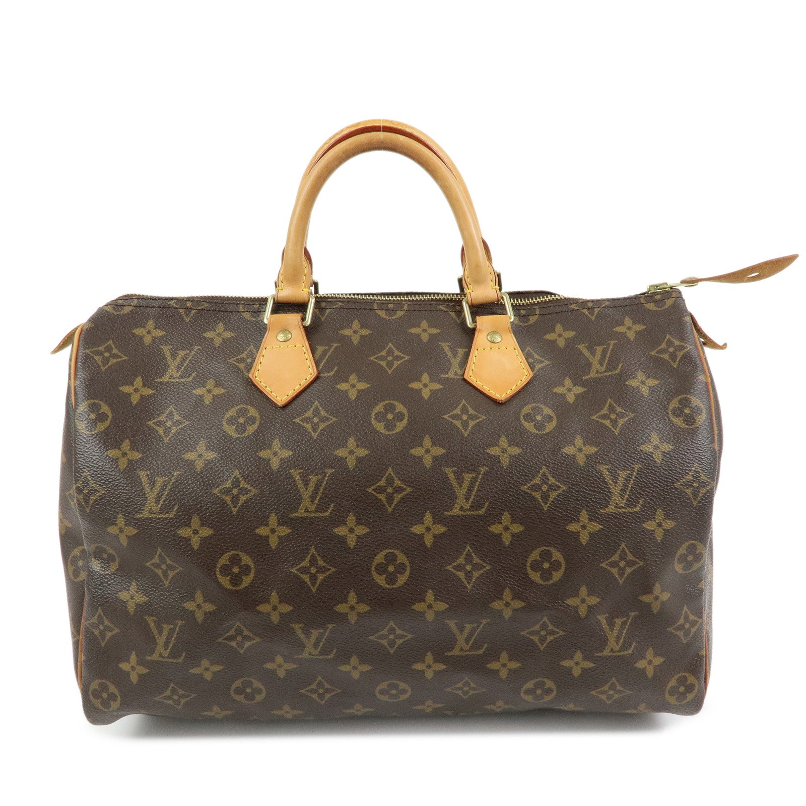 Louis Vuitton Monogram Speedy 35 Boston Bag Hand Bag M41524
