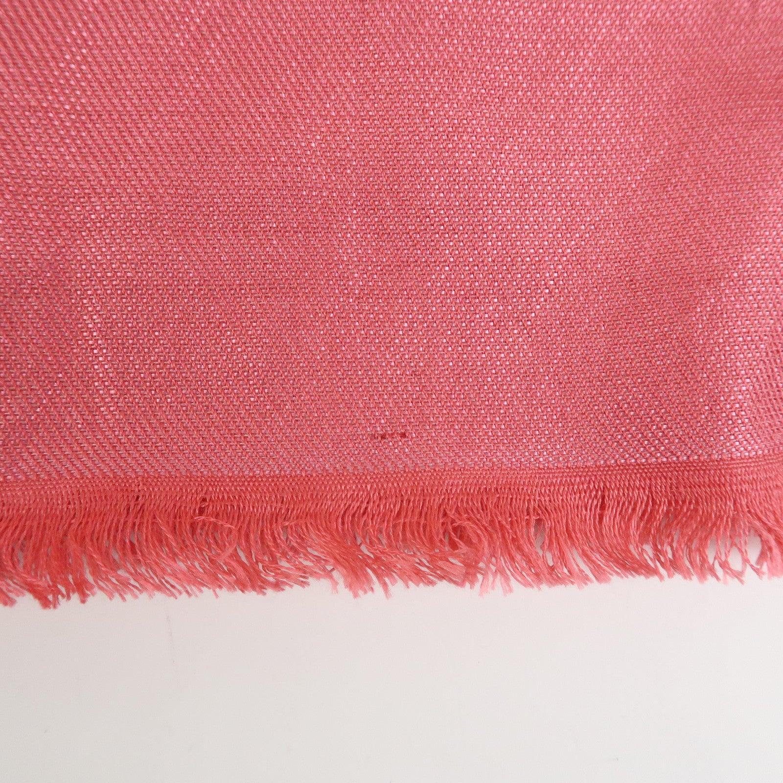Louis Vuitton Monogram Silk Wook Shawl Scarf Pink
