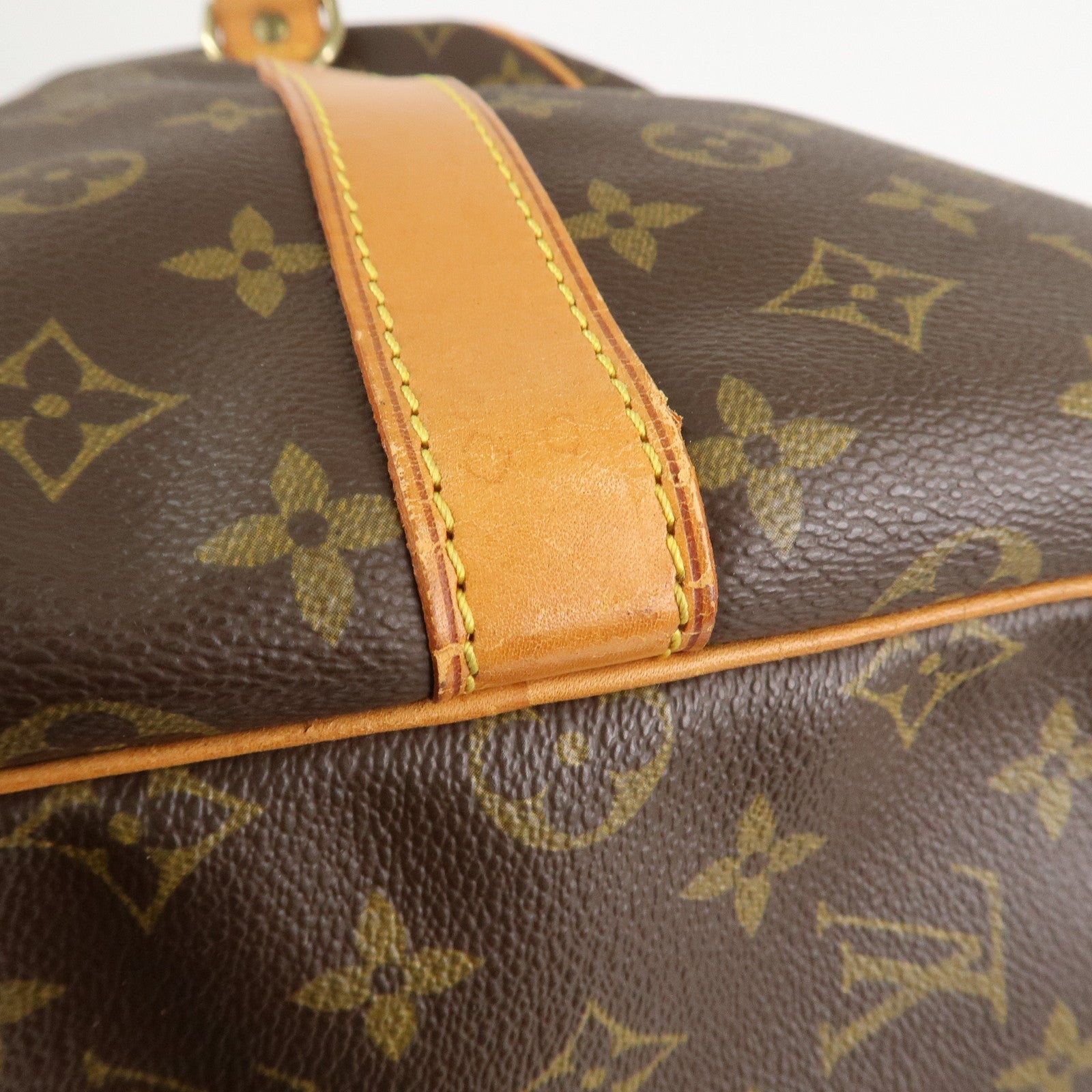 Louis Vuitton Monogram Keep All Bandouliere 55 Boston Bag M41414