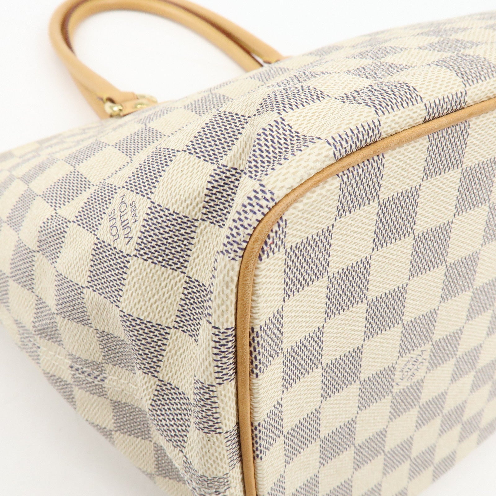 Louis Vuitton Damier Azur Sarria MM Tote Bag Hand Bag N51185