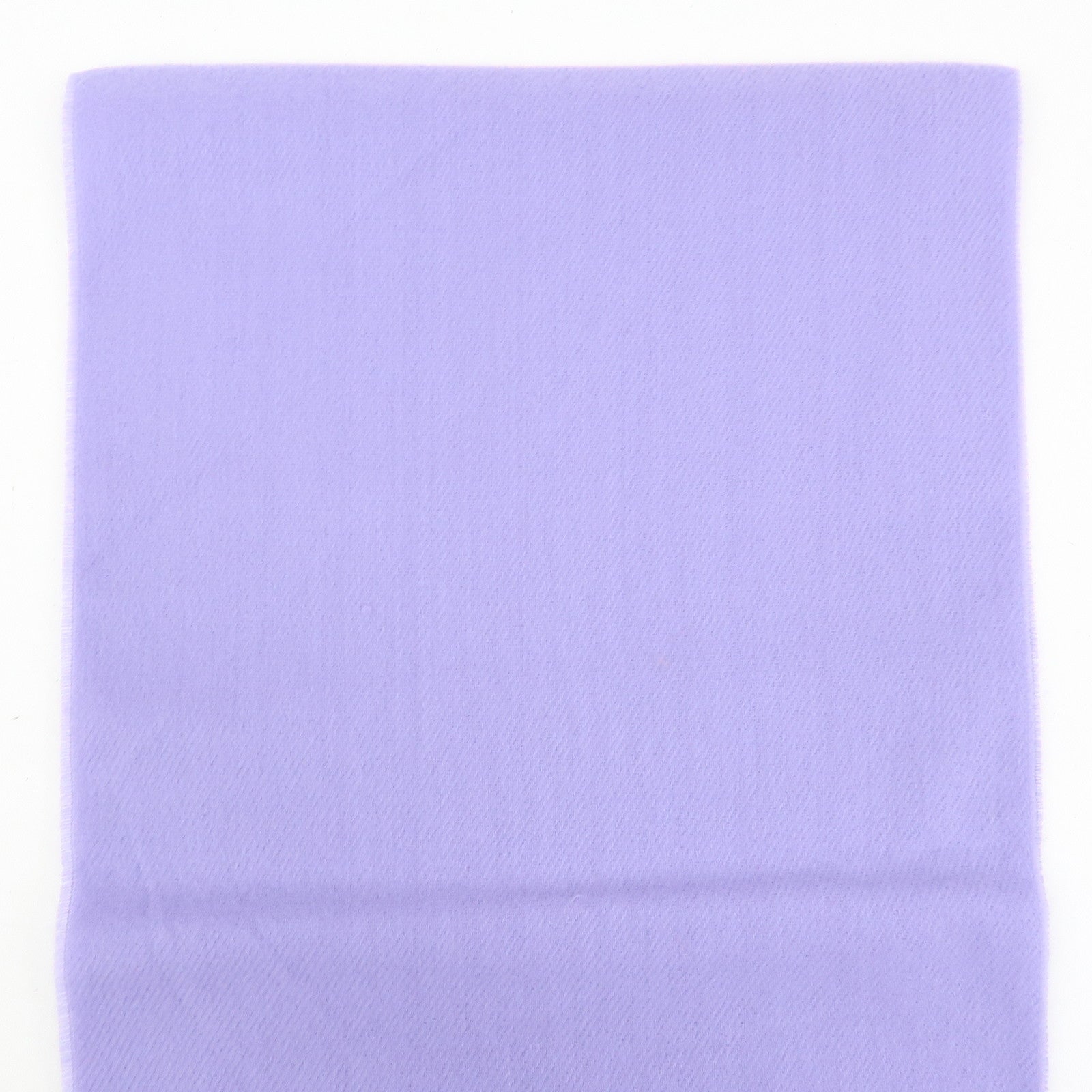 PRADA Cashmere 100% Stole Logo Embroidered Fringe Purple