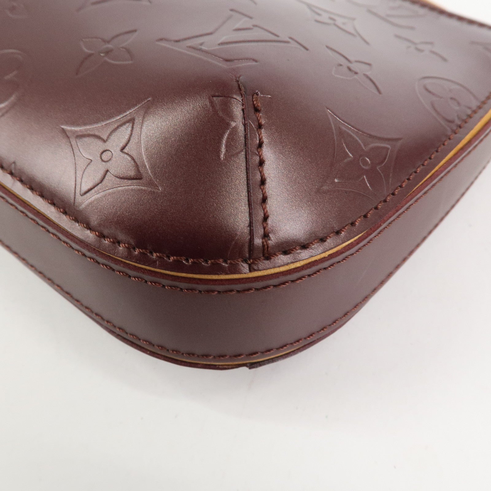 Louis Vuitton Monogram Matte Fowler Shoulder Bag Violet M55146