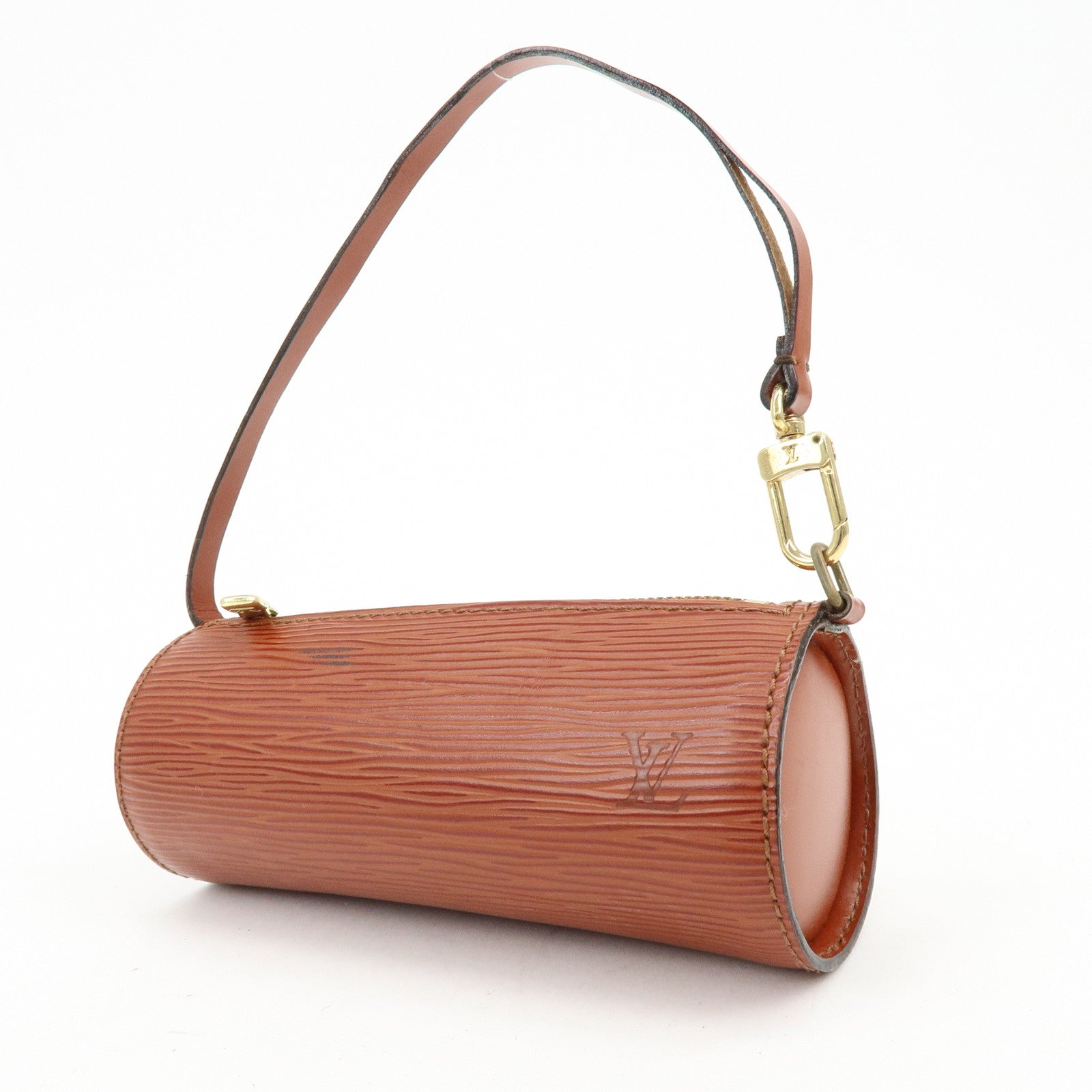 Louis Vuitton Epi Mini Pouch For Soufflot Hand Bag Kenya Brown