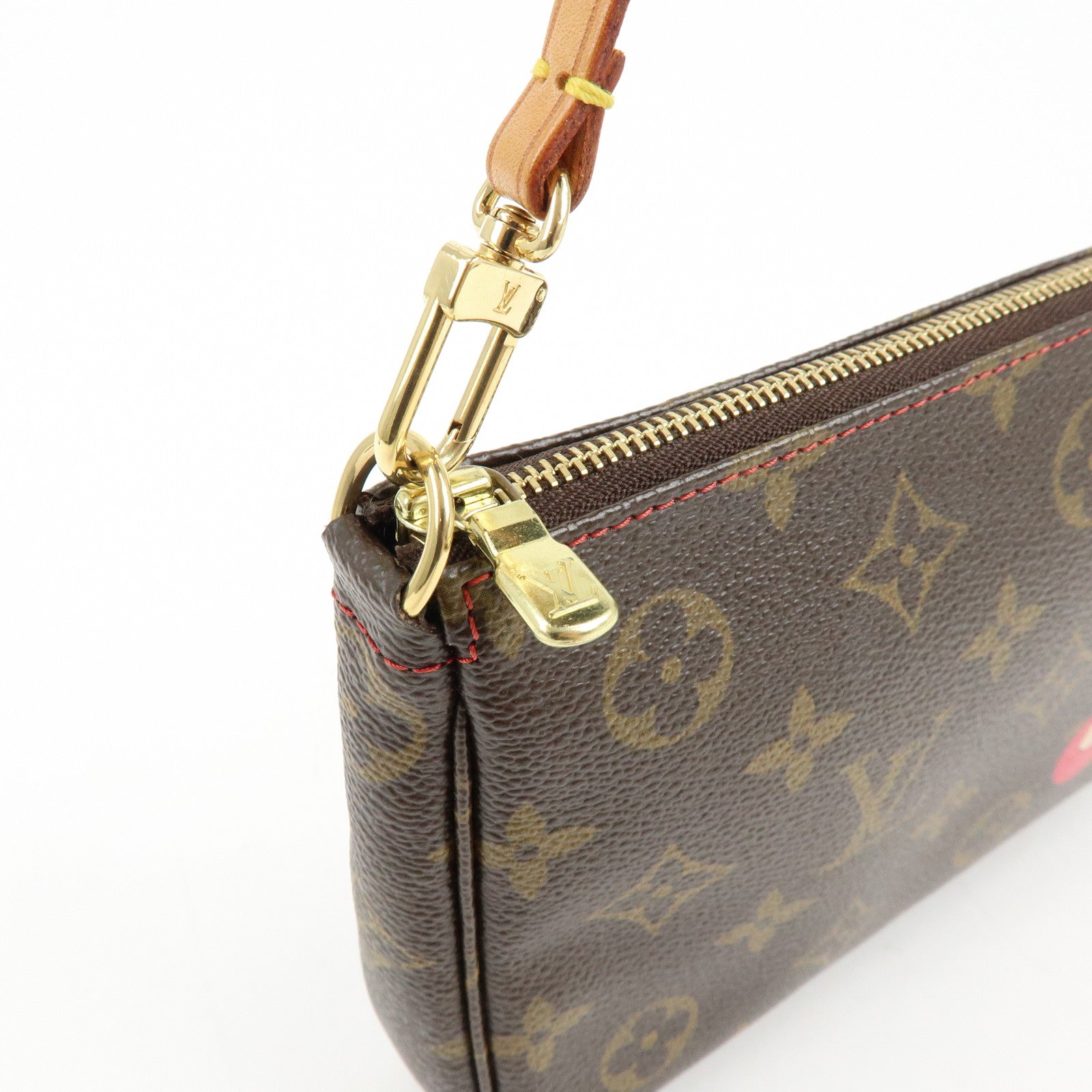 Louis Vuitton Monogram Cherry Pochette Accessoires Pouch M95008