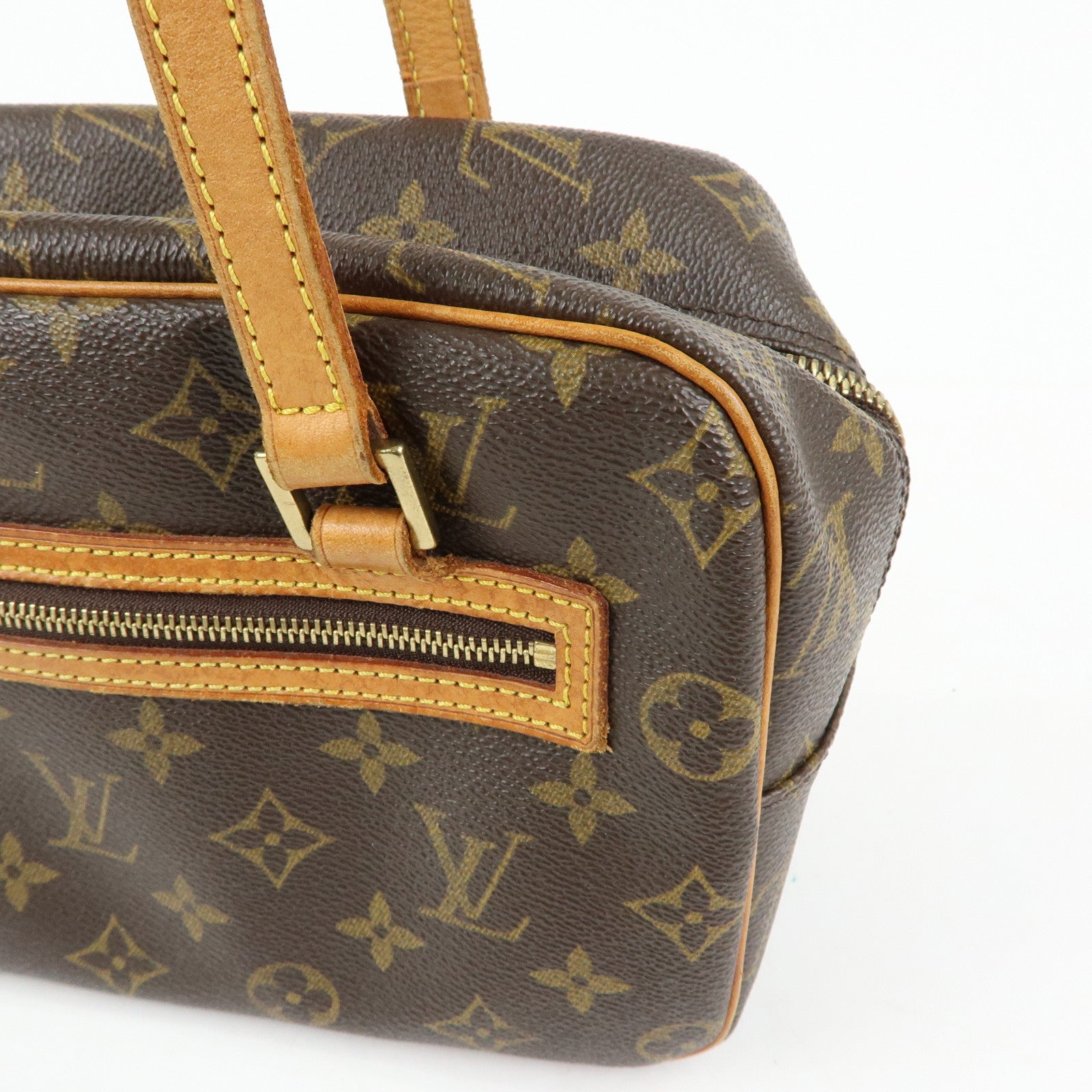 Louis Vuitton Monogram Cite MM Shoulder Bag Hand Bag M51182