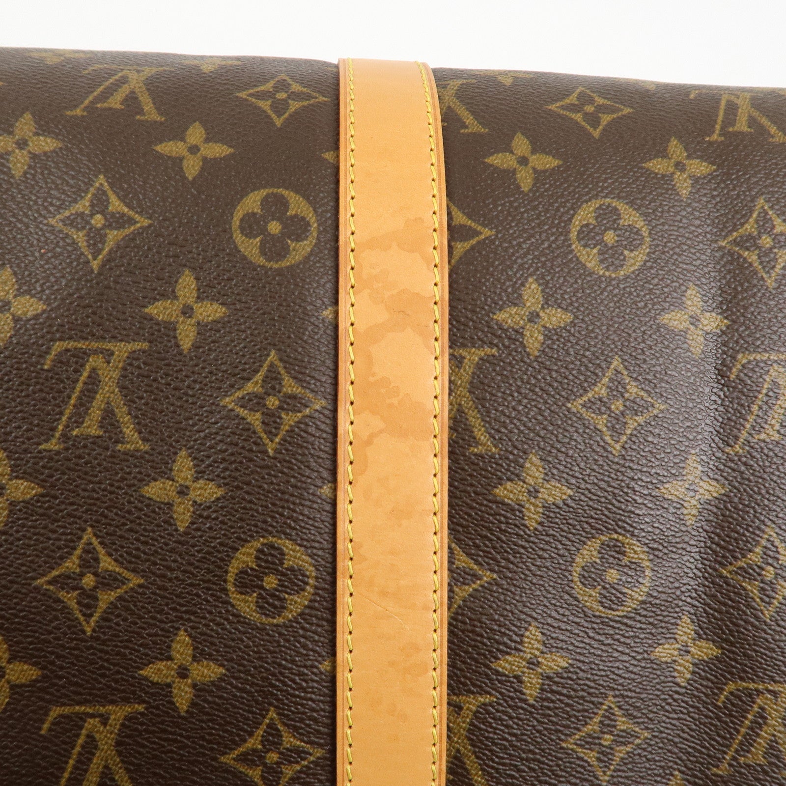 Louis Vuitton Monogram Keep All Bandouliere 55 Boston Bag M41414