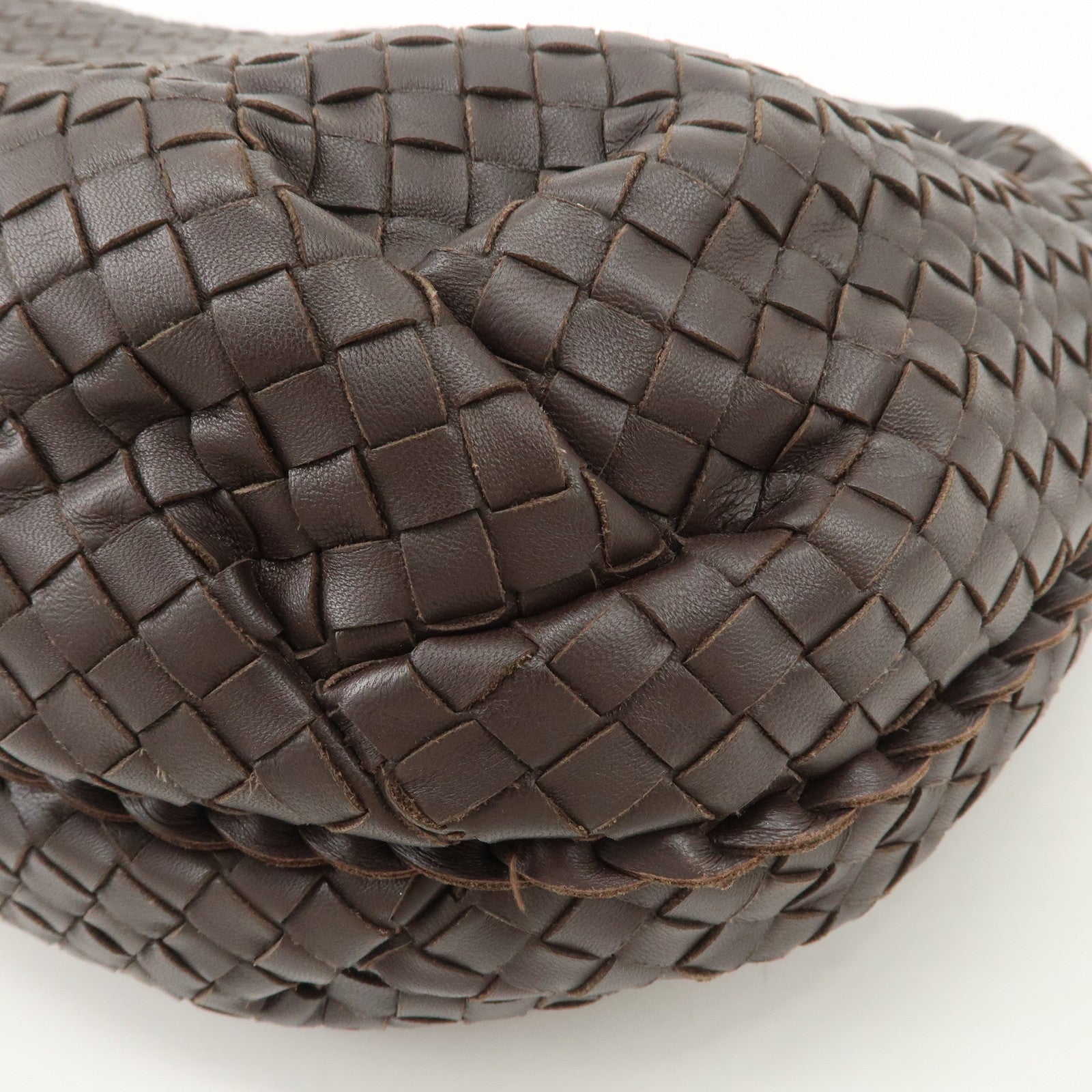 BOTTEGA VENETA Hobo Intrecciato Leather Shoulder Bag 232499