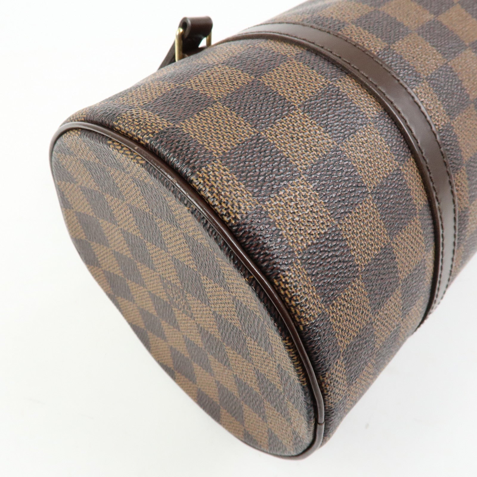 Louis Vuitton Damier Ebene Papillon 30 Hand Bag Brown N51303