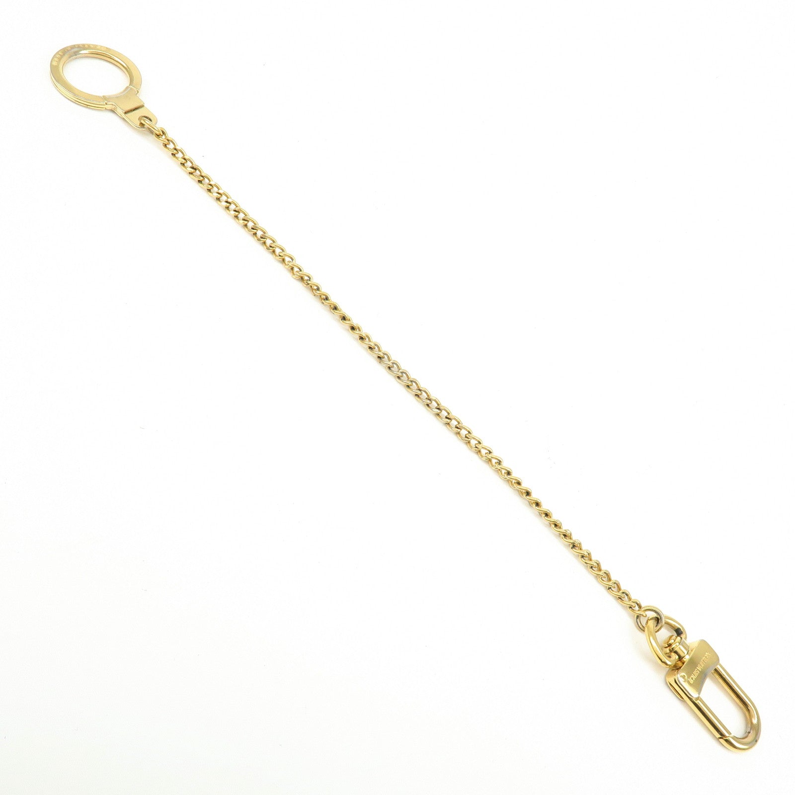 Louis Vuitton Chenne Ano Cles Key Chain Key Charm Gold M58021