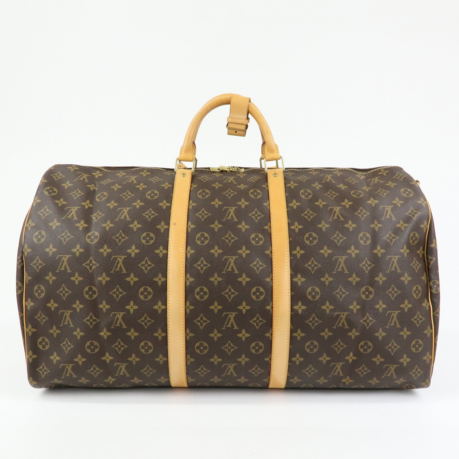 Louis Vuitton Monogram Keep All Bandouliere 60 Boston Bag M41412