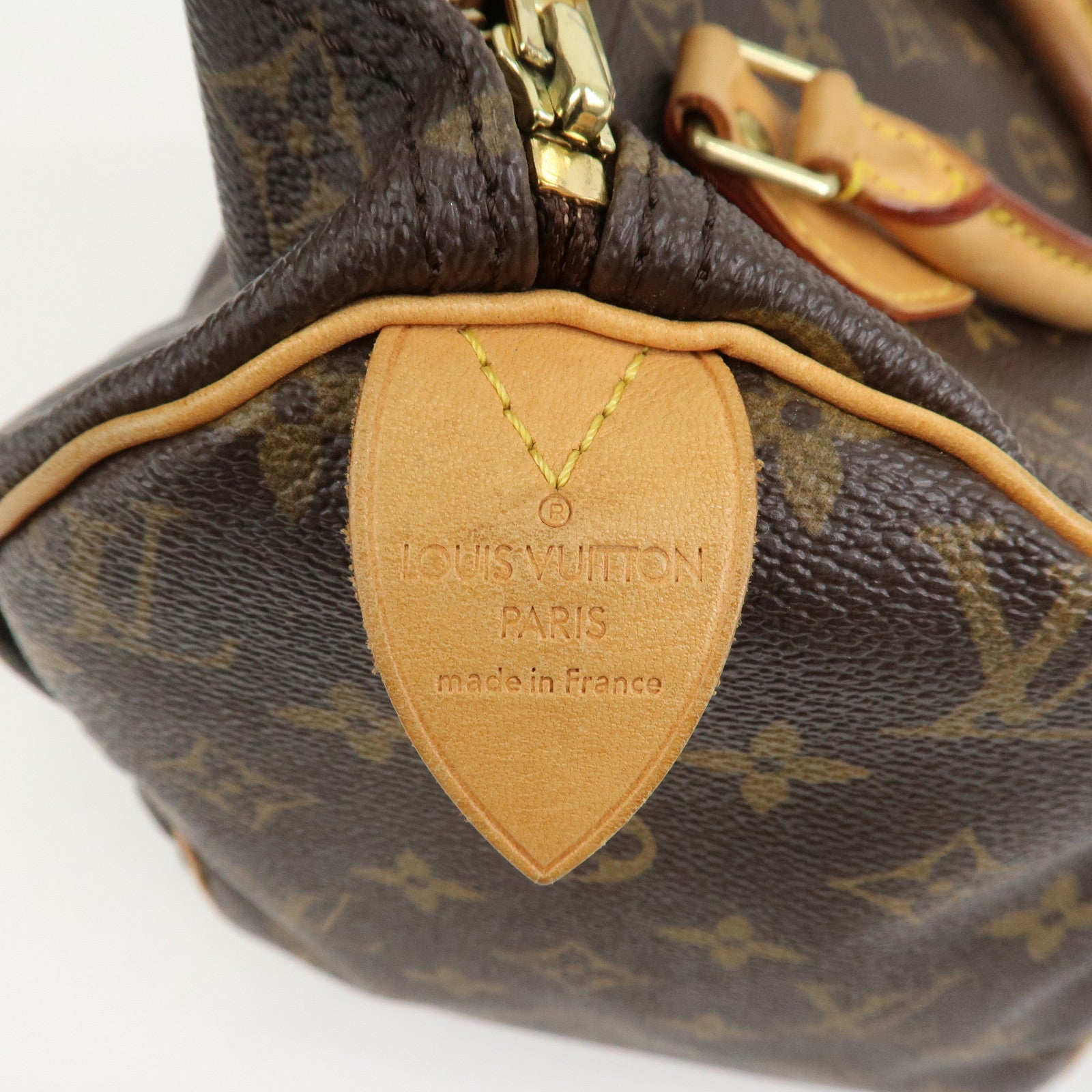 Louis Vuitton Monogram Speedy 30 Boston Bag Hand Bag Brown M41526