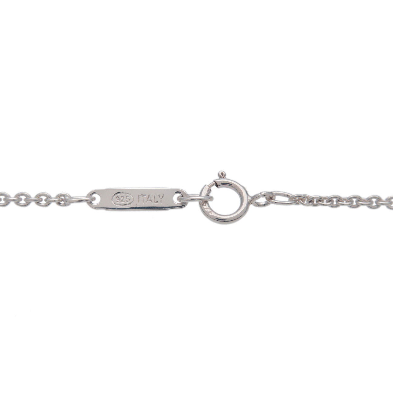 Tiffany & Co Atlas Cube Necklace SV925 Silver