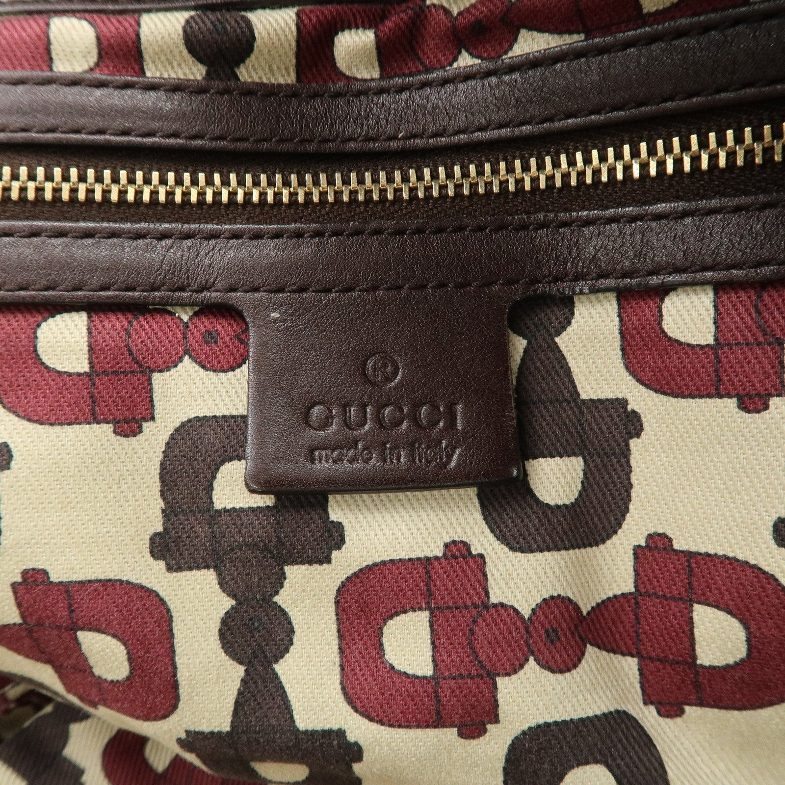 GUCCI Hysteria Guccissima Leather Hand Bag Shoulder Bag 197020