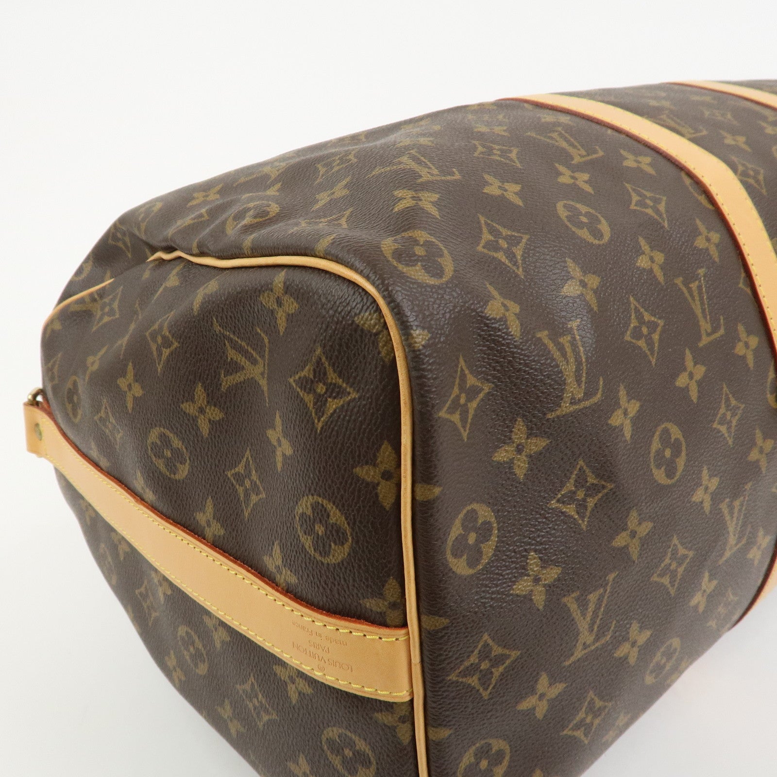 Louis Vuitton Monogram Keep All 50 Bandouliere Boston Bag M41416