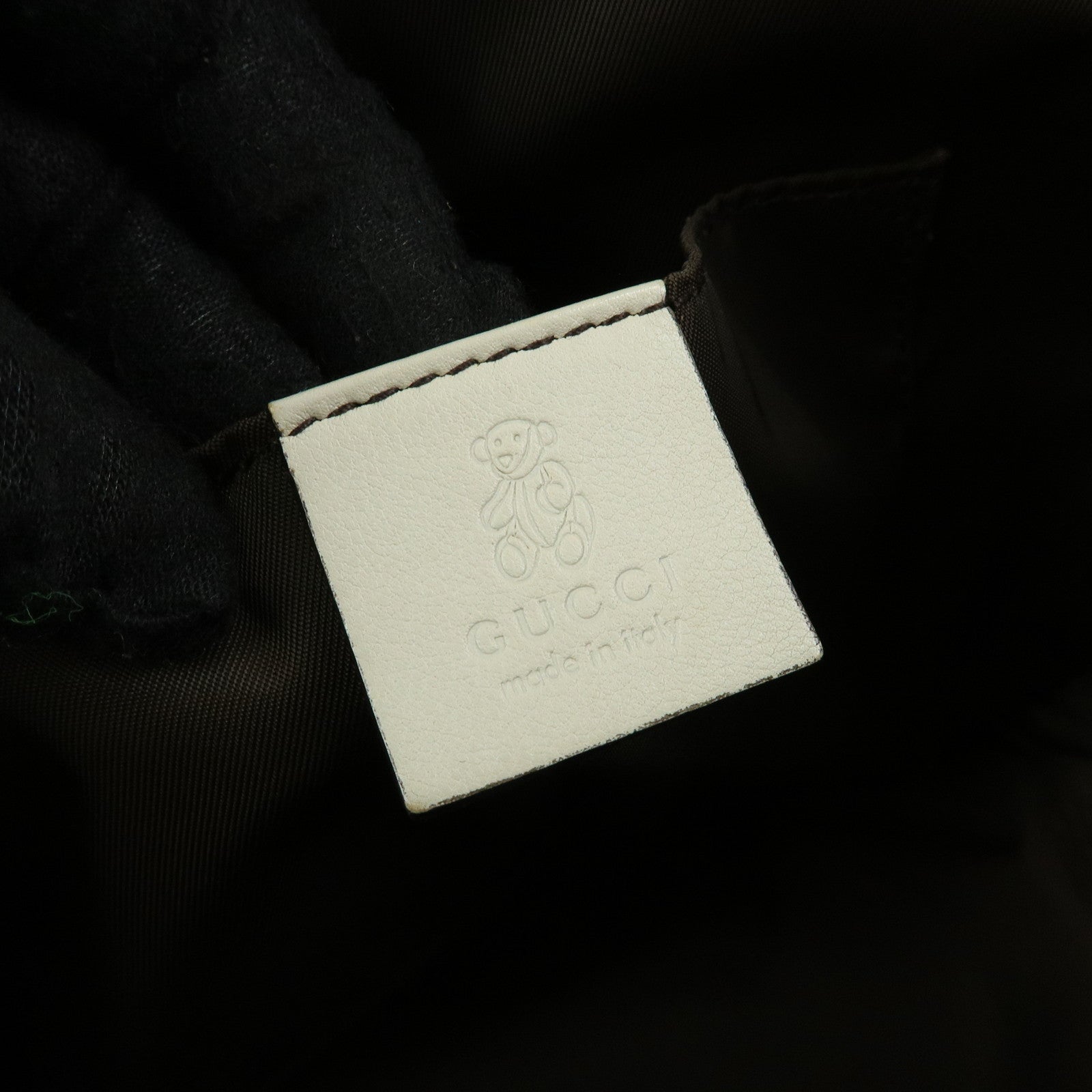 GUCCI GG Supreme Leather Tote Bag Hand Bag Beige 297557