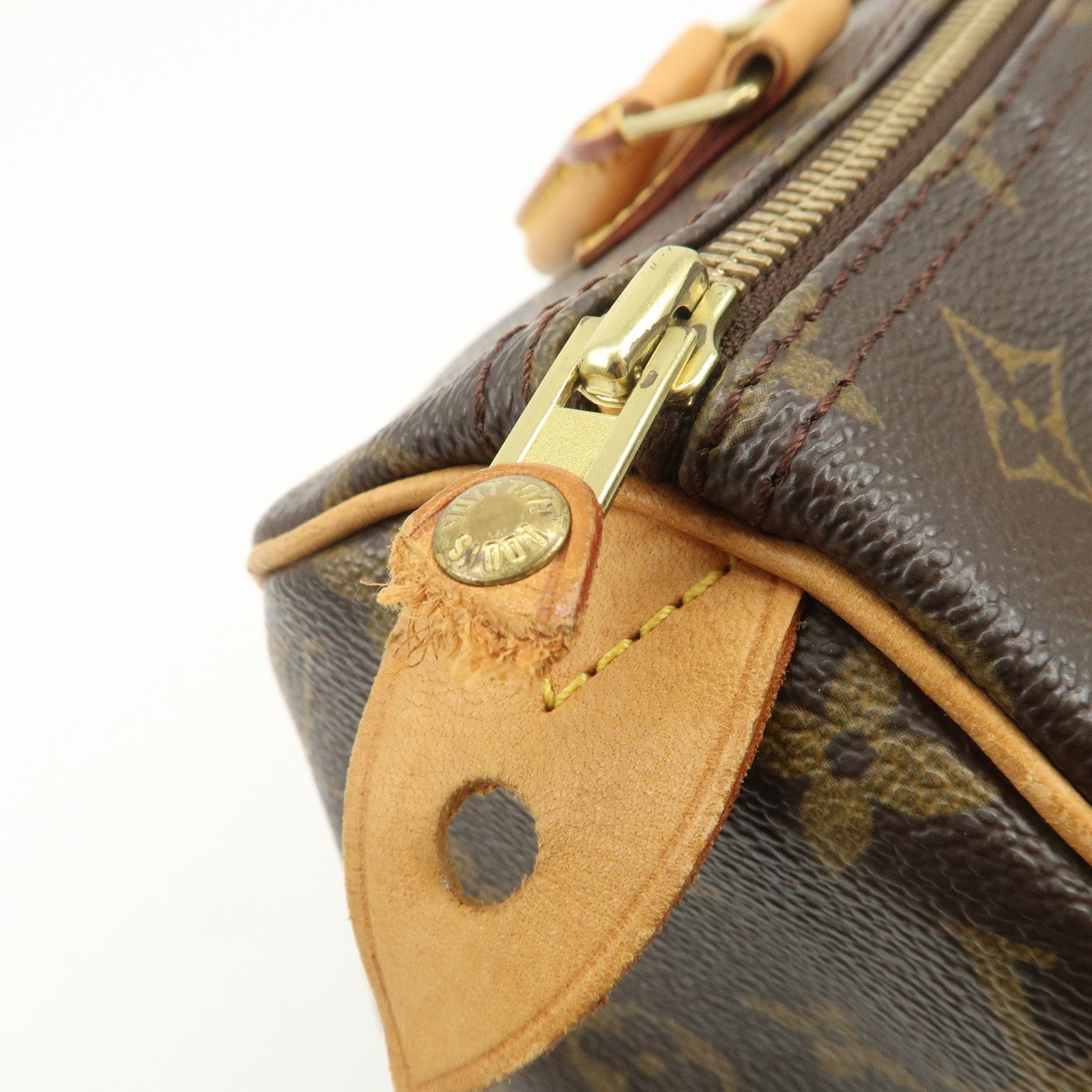 Louis Vuitton Monogram Speedy 30 Boston Bag Hand Bag Brown M41526