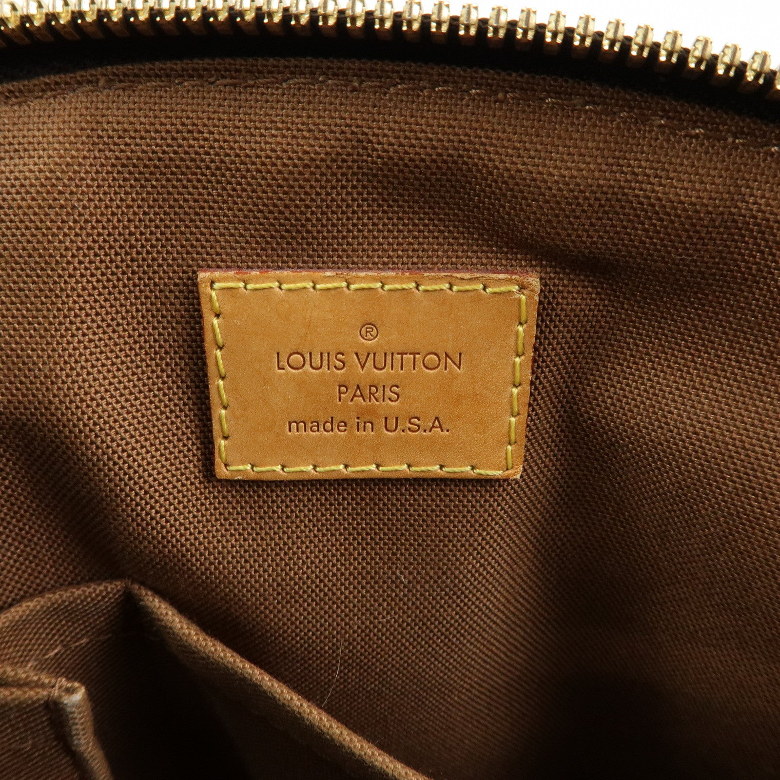 Louis Vuitton Monogram Tivoli PM Hand Bag Shoulder Bag Brown M40143