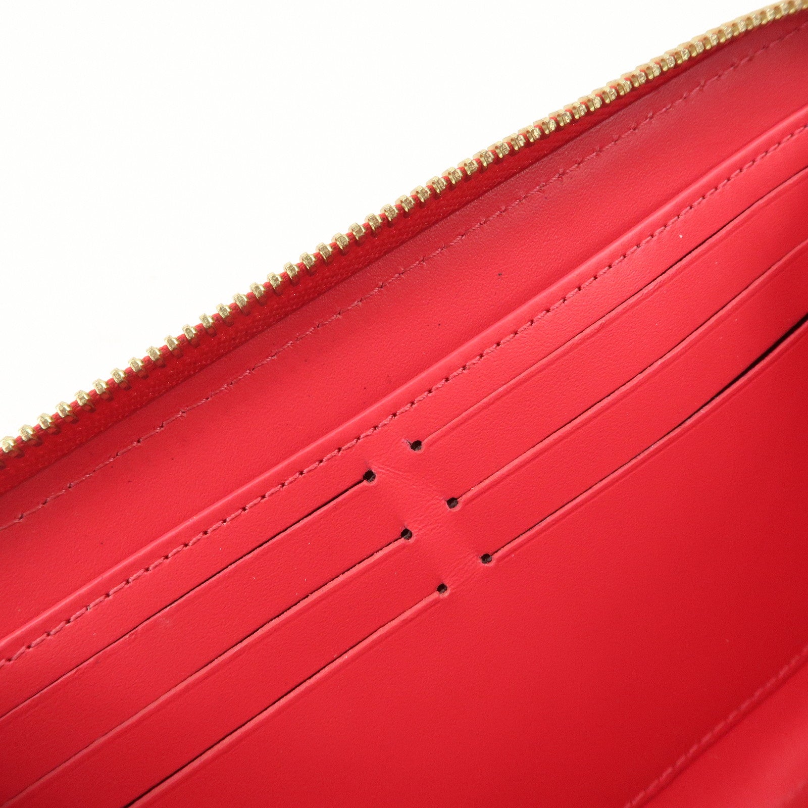 Louis Vuitton Monogram Vernis Round Zippy Wallet Hot Pink M93058 Used