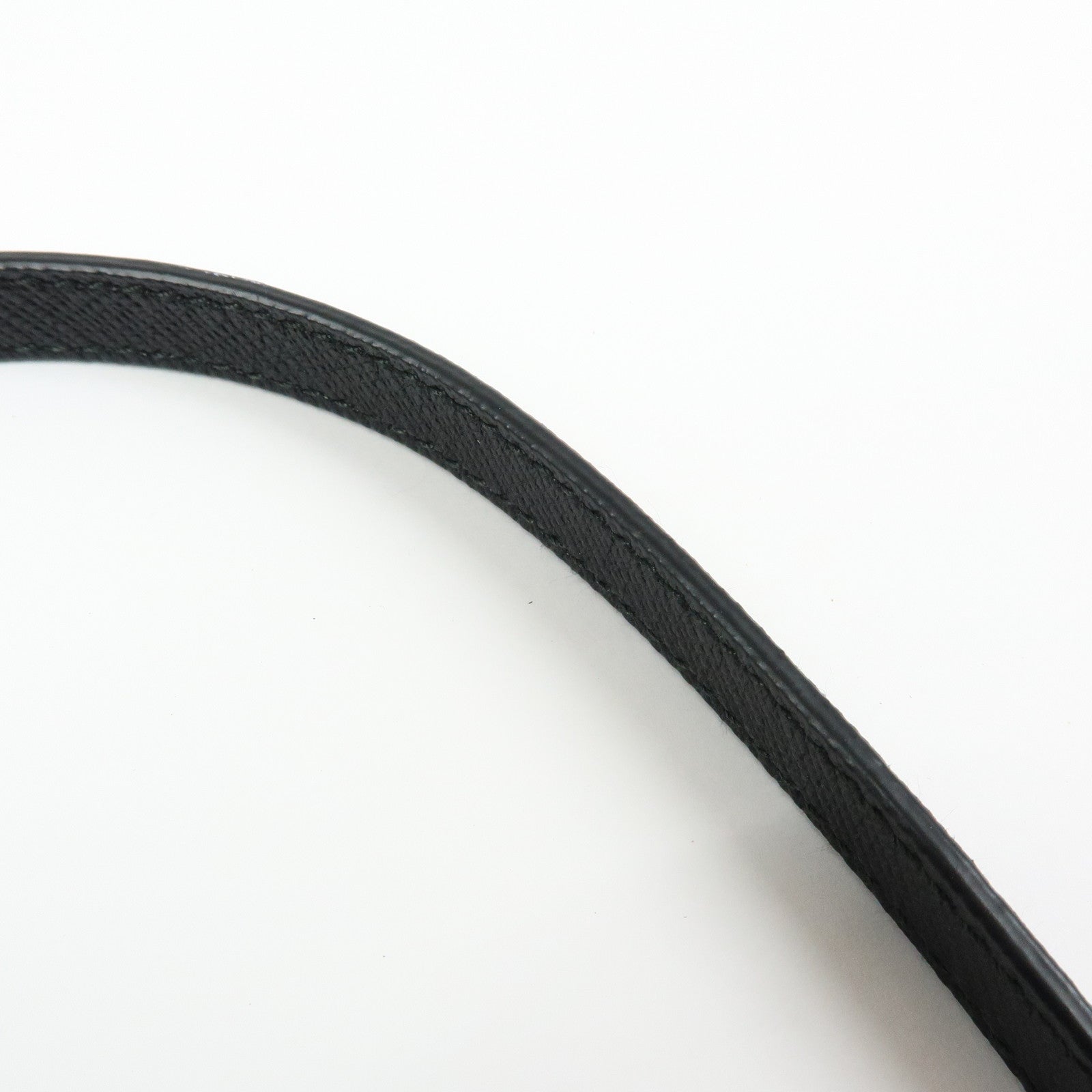 PRADA Logo Nylon Saffiano Leather Hand Bag Shoulder Bag Black