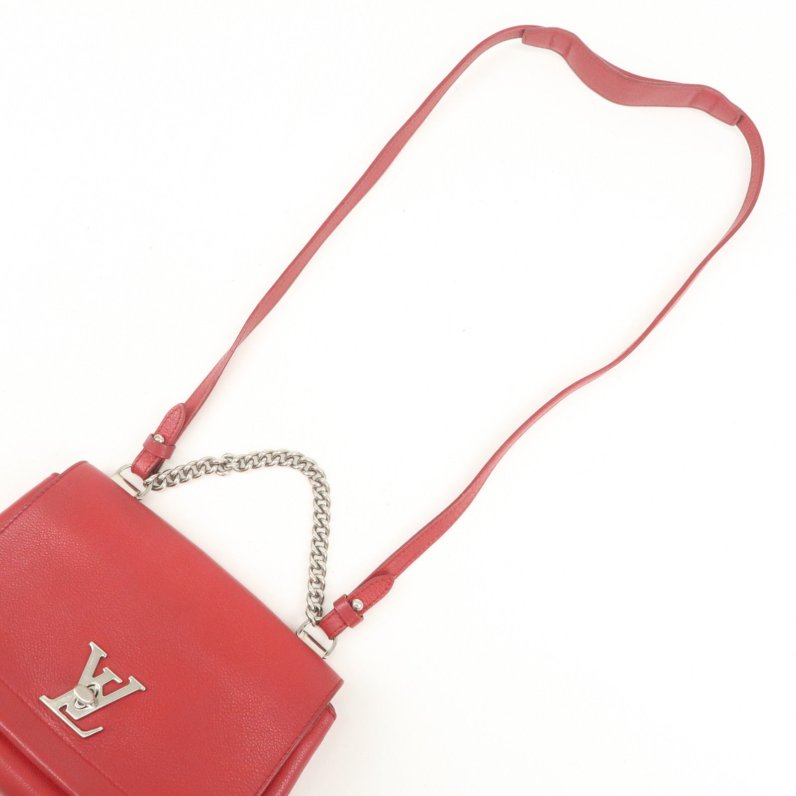 Louis Vuitton Lockme 2 BB 2Way Bag Shoulder Bag Hand Bag Red M51202